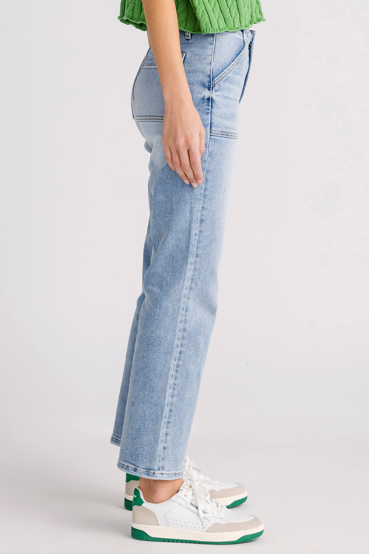 Risen Rosie Ankle Flare Jeans