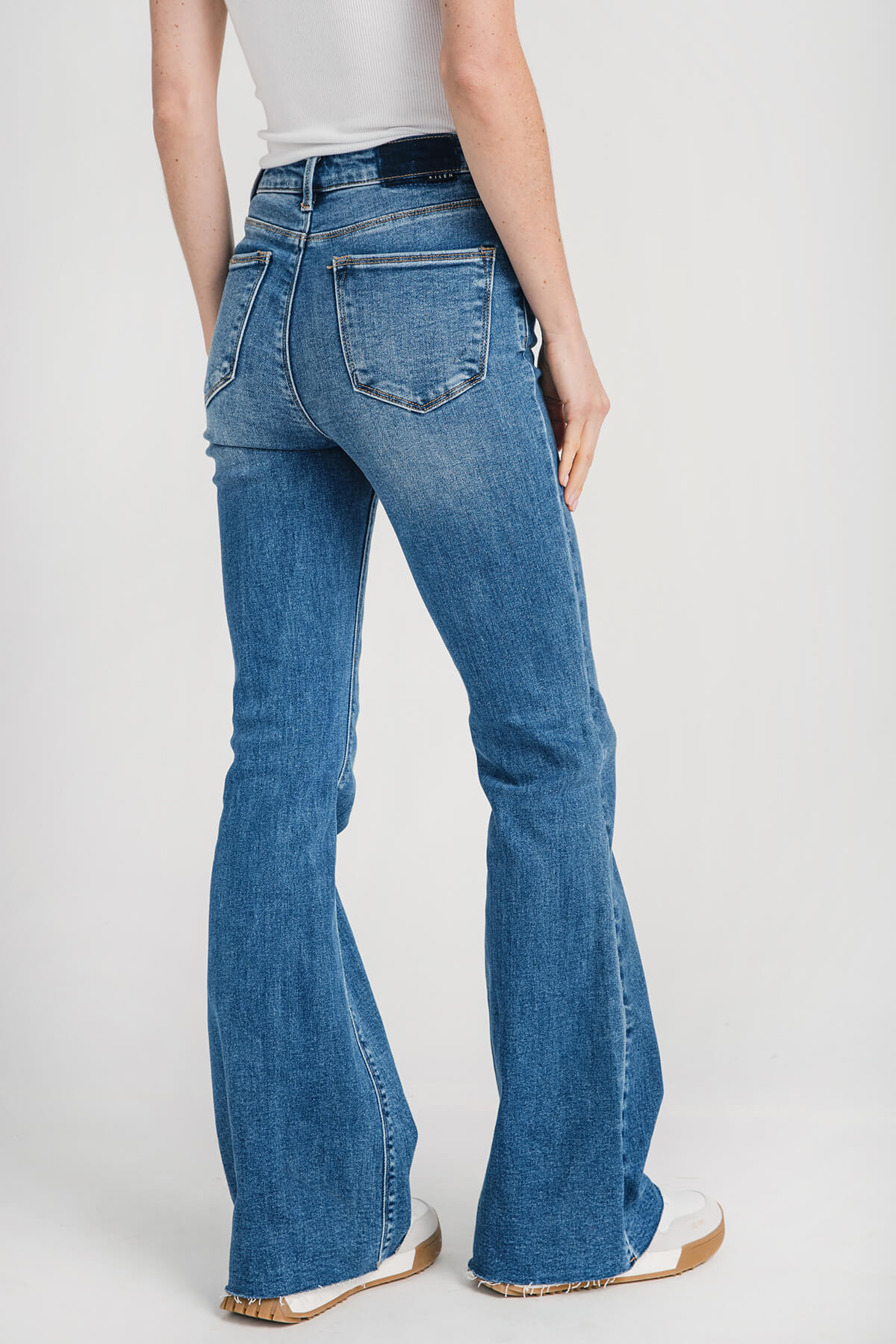 Risen Harper High Rise Boot Cut Jeans