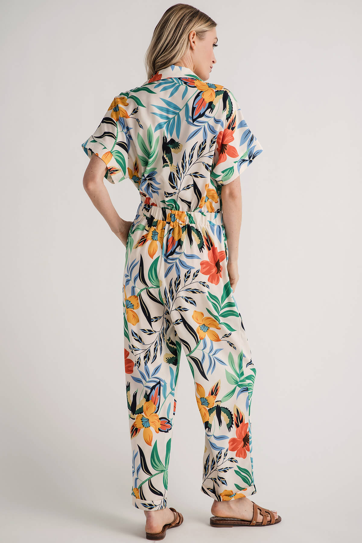 Eesome Floral Print Jumpsuit