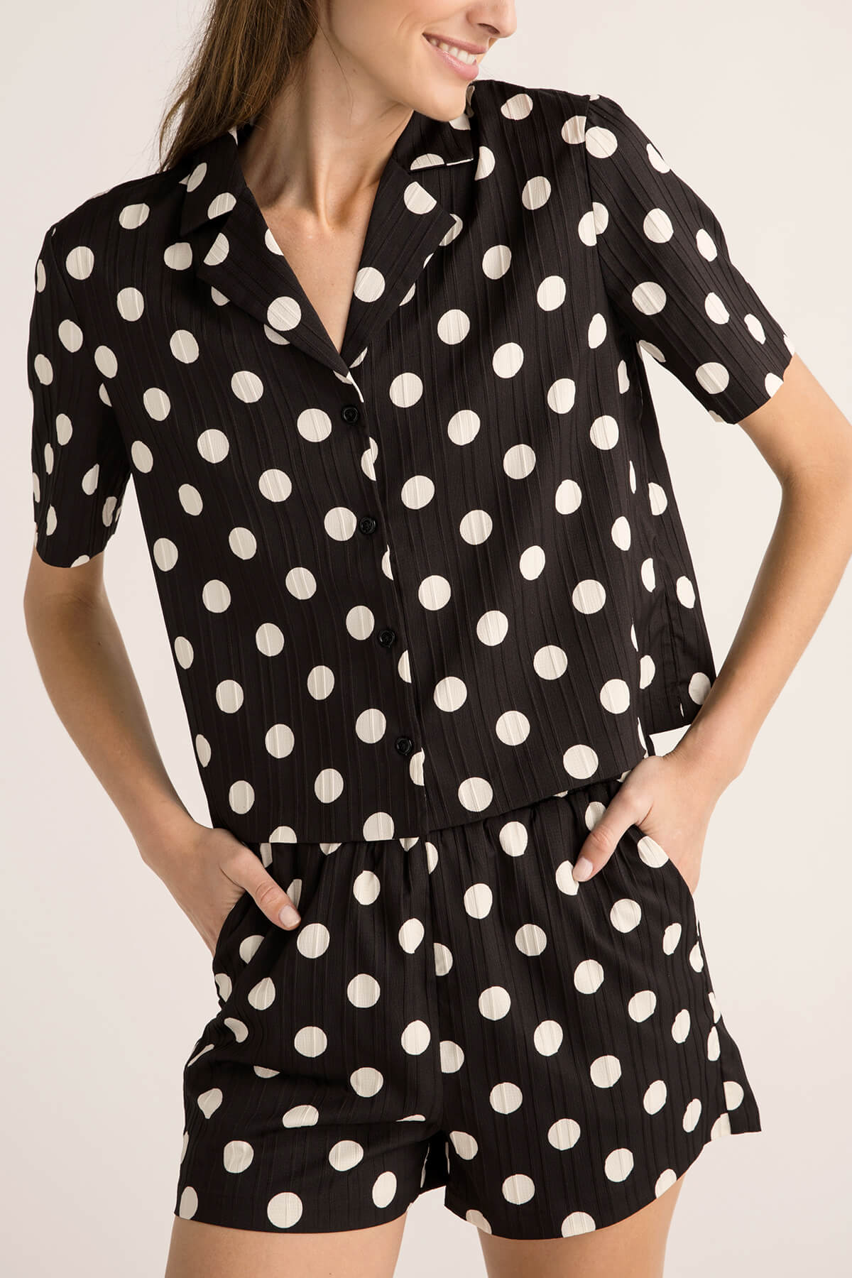 English Factory Polka Dot Top