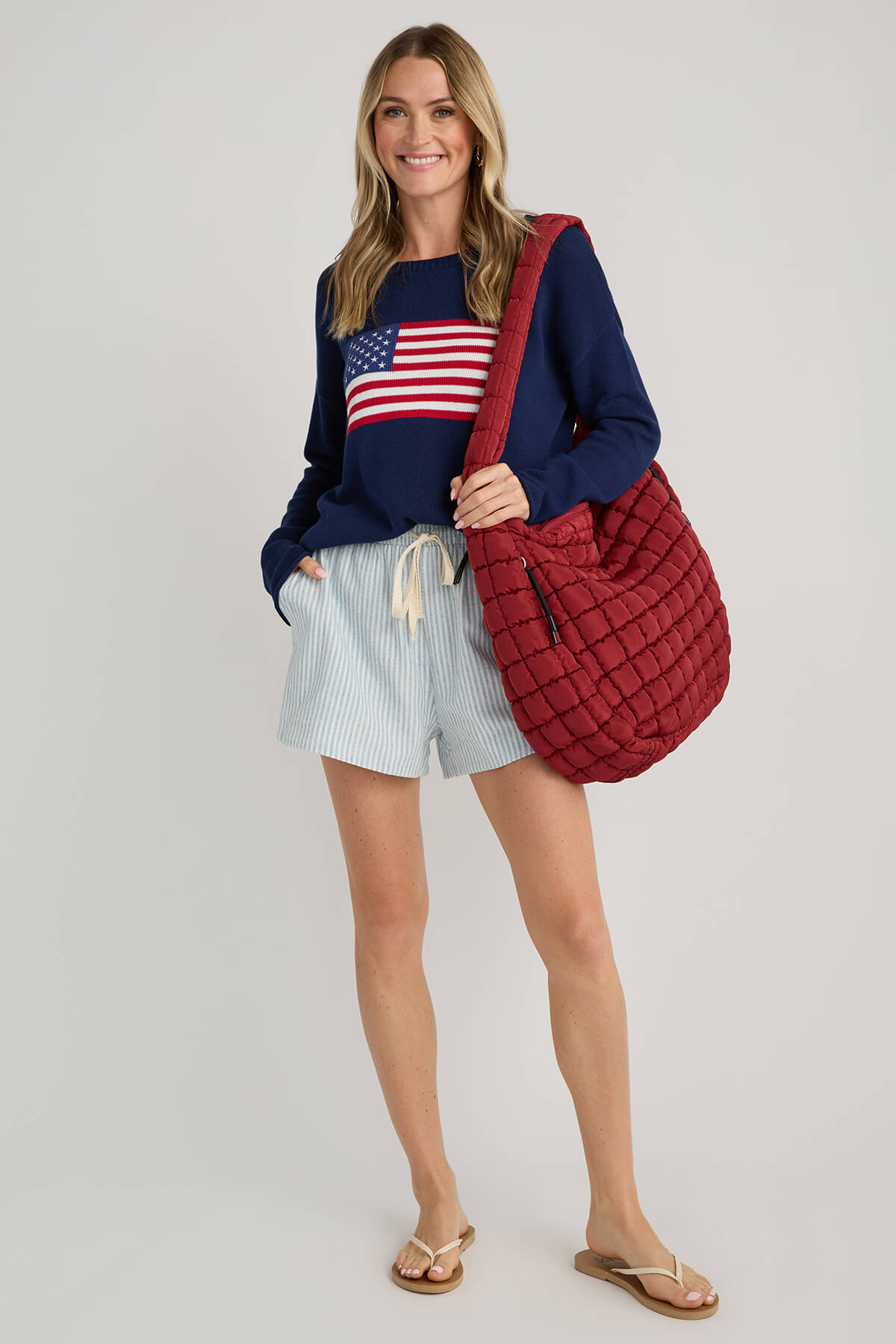 FP Movement Quilted Carryall Hobo Bag