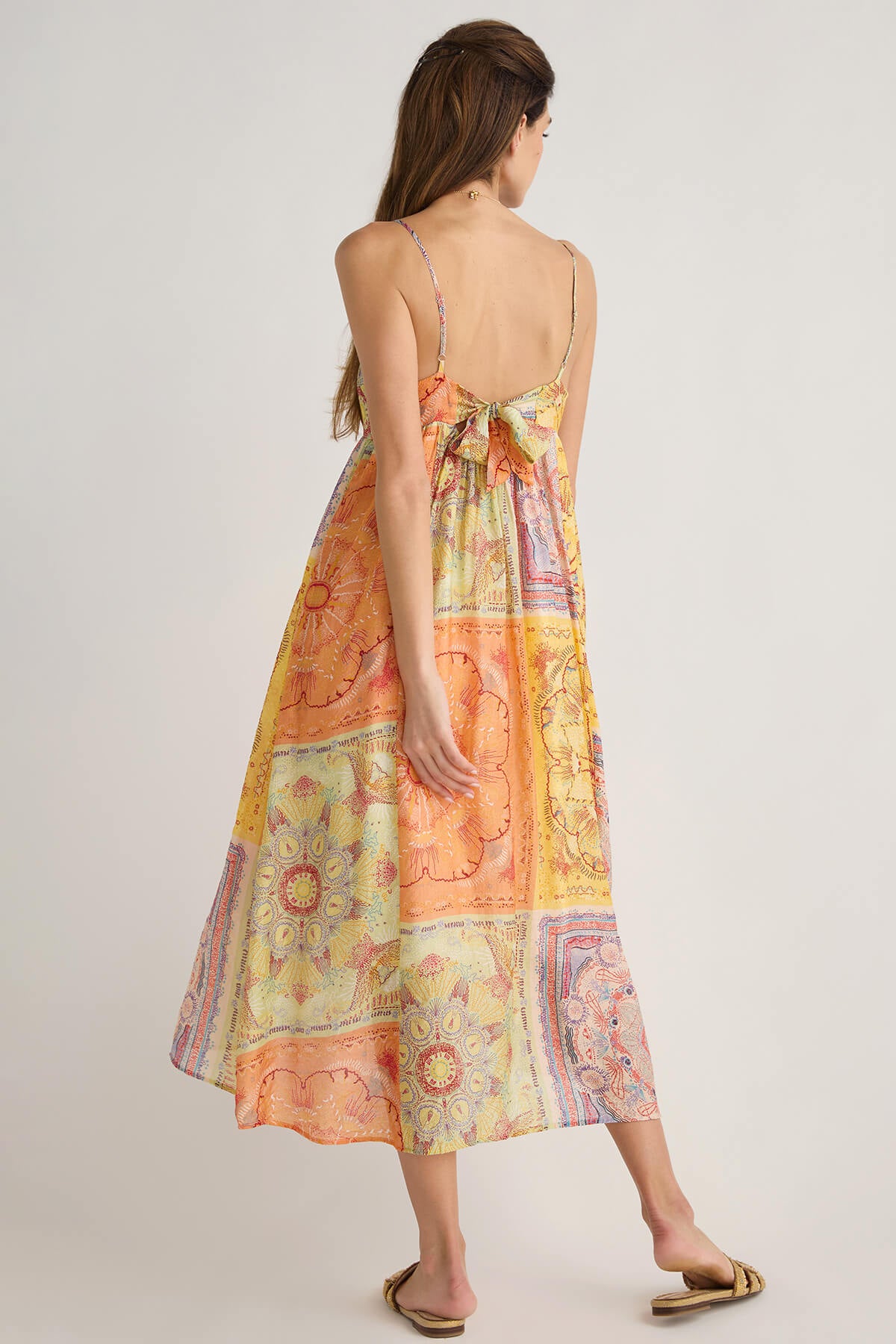 THML Patchwork Maxi Dress