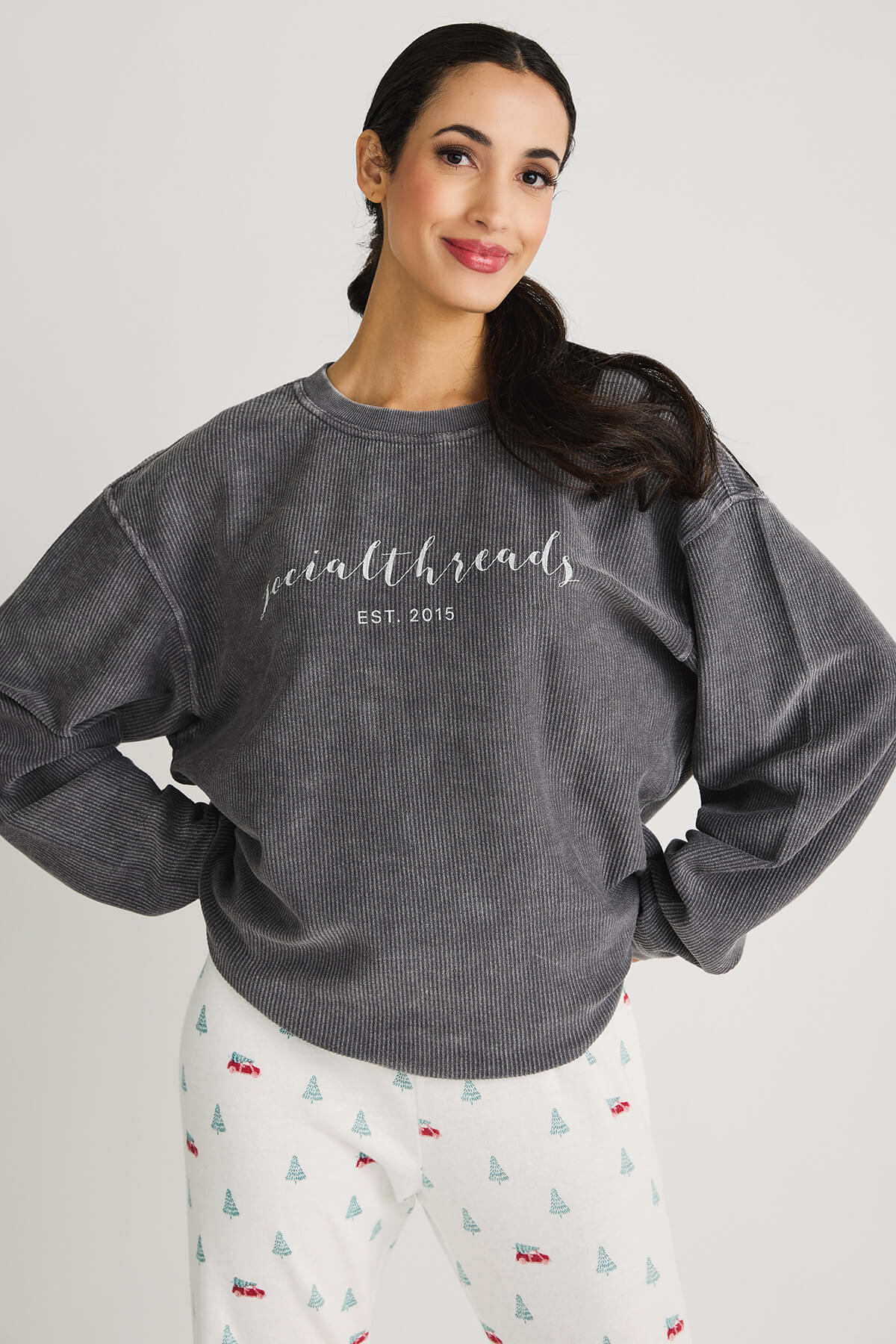 Social Threads Logo Sweatshirt