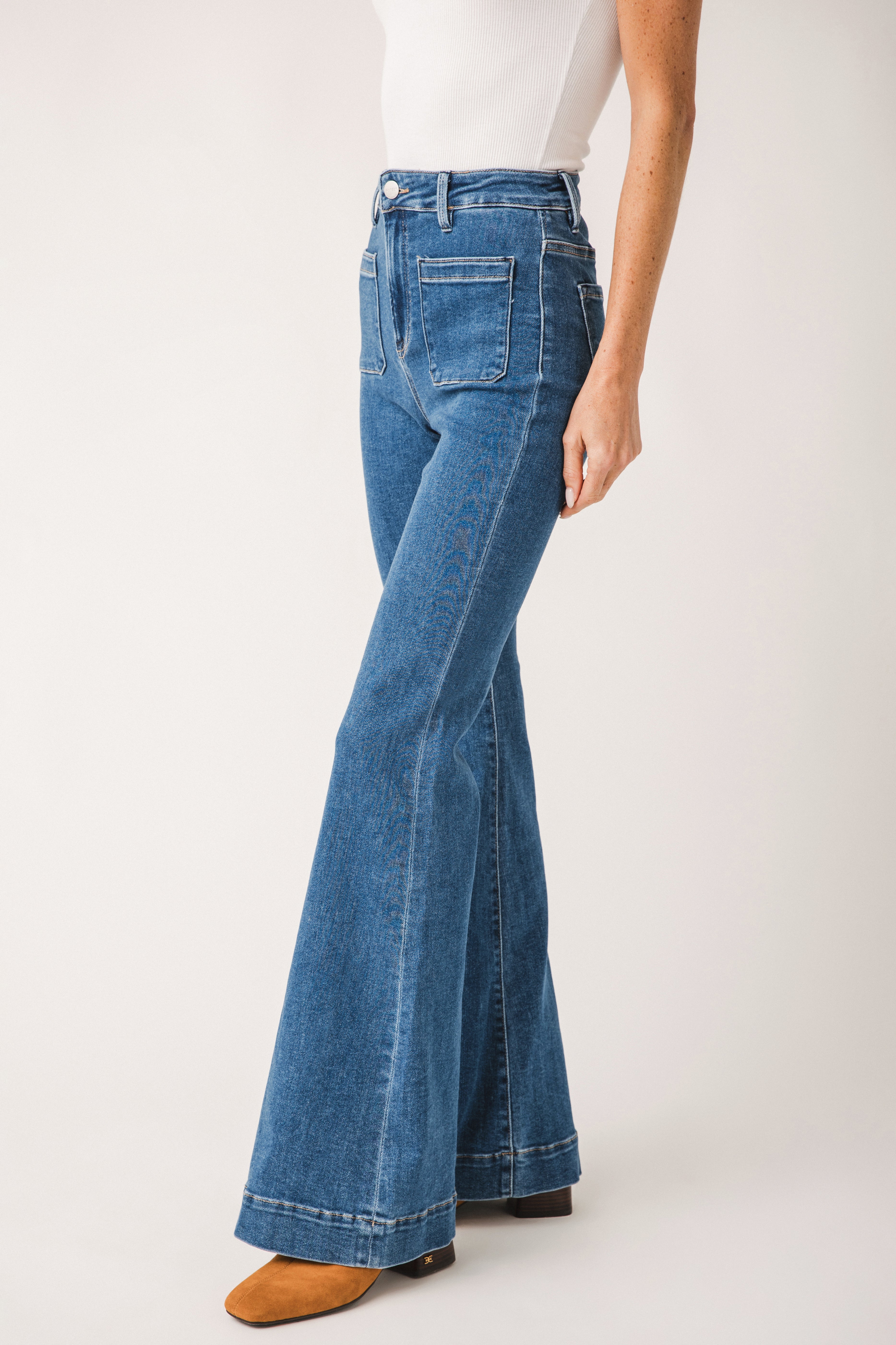 Risen Sedona Patch Pocket Jeans