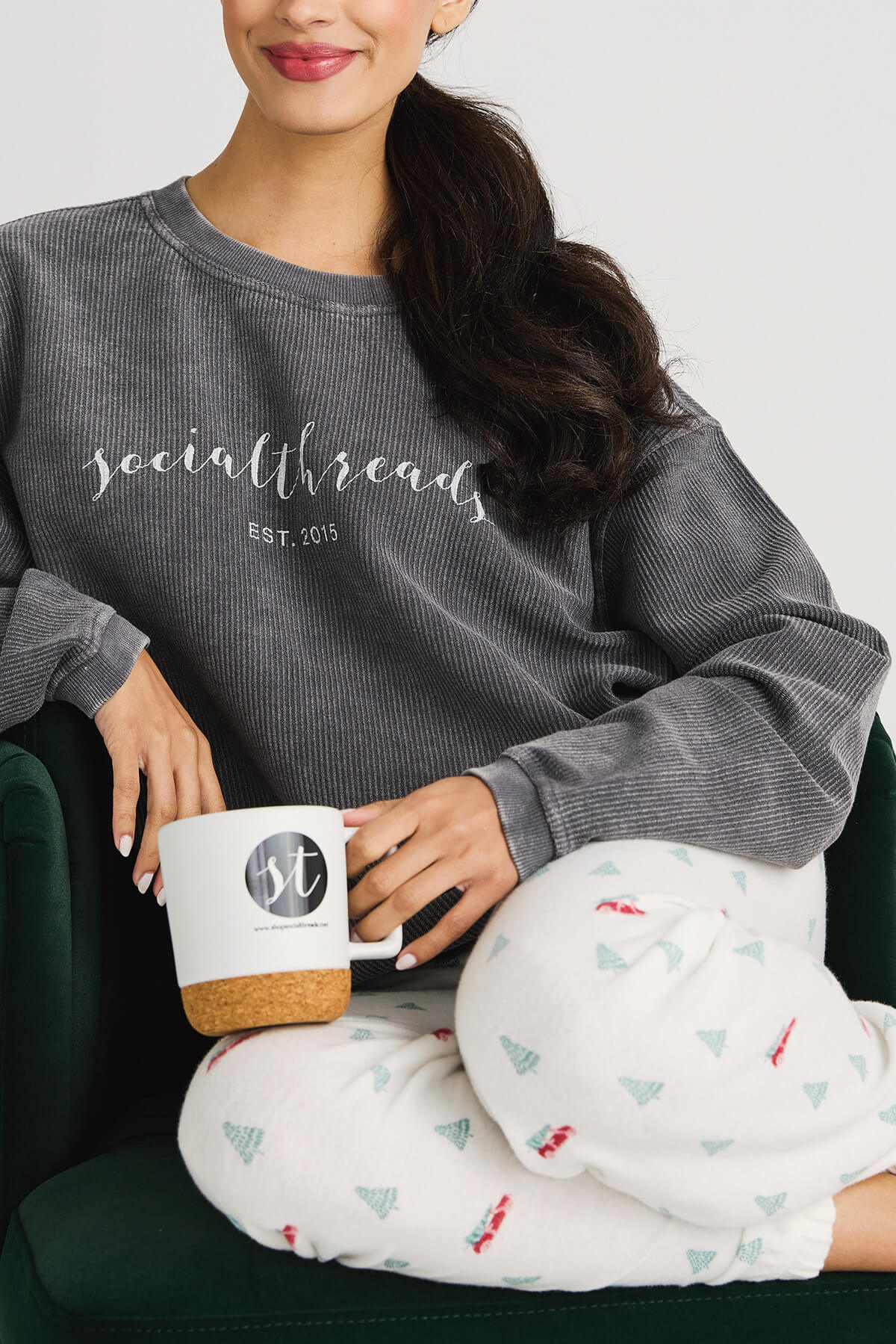 Social Threads Logo Sweatshirt