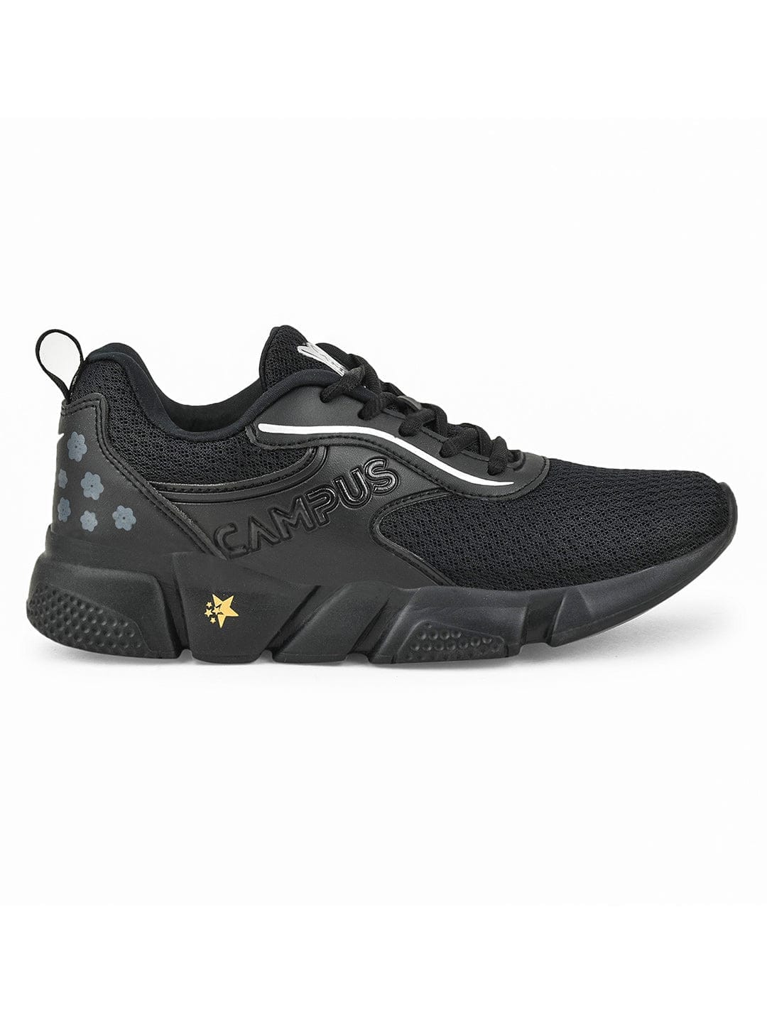 CAMP FLOR Black Women's Sneakers