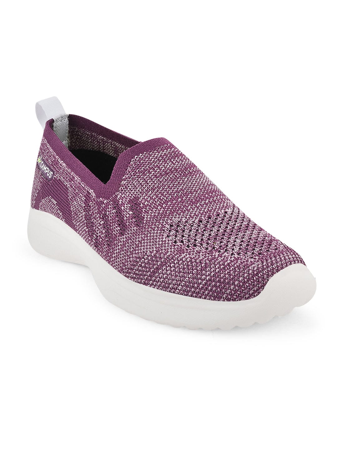 CAMP-KITE Purple Women's Slip-ons