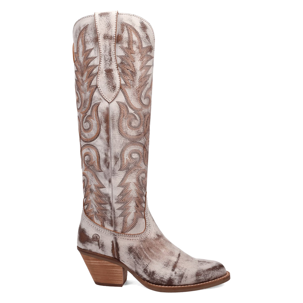 Faded Love Embroidered Round Toe Cowboy Boots