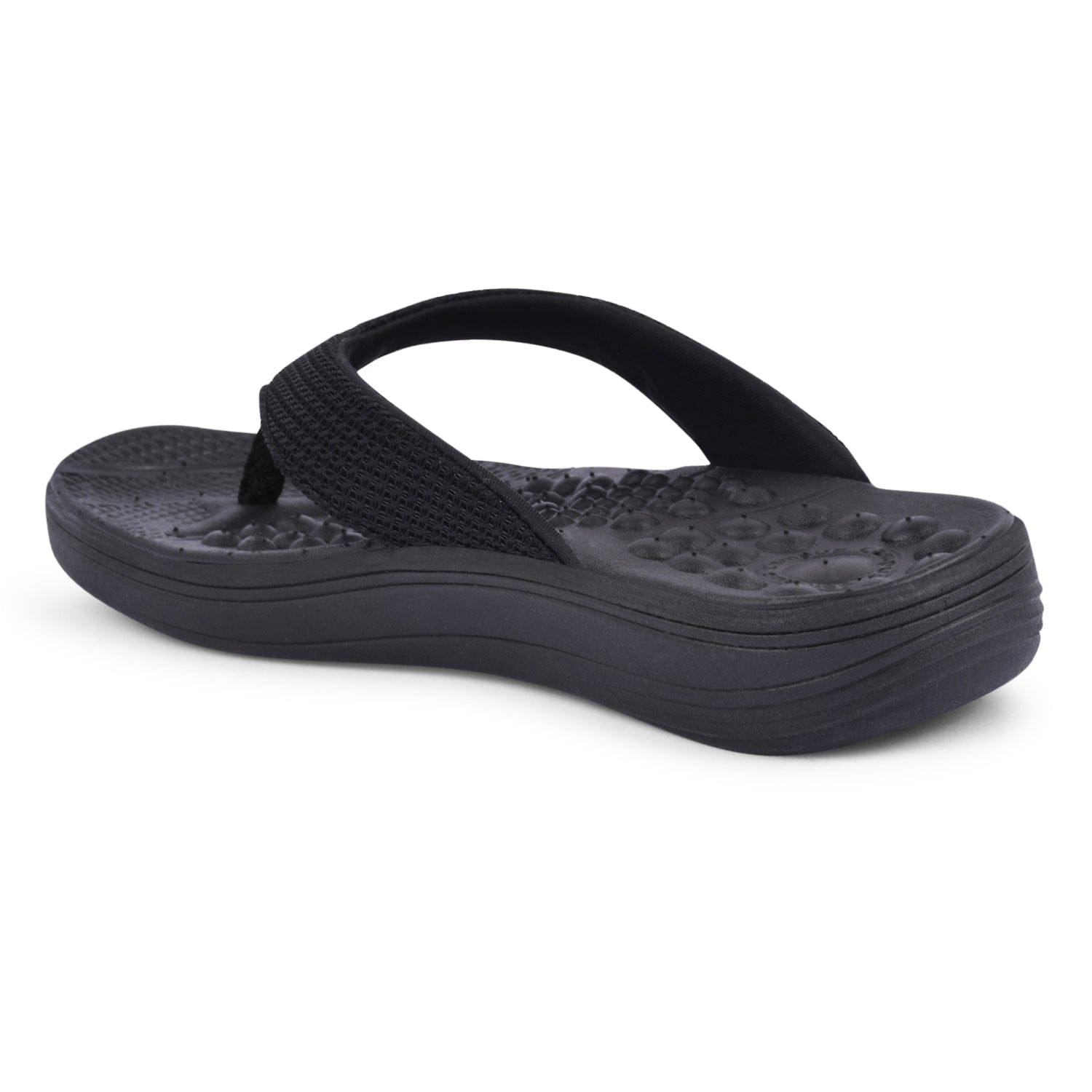 SL-411L-A Black Women's Flip Flops