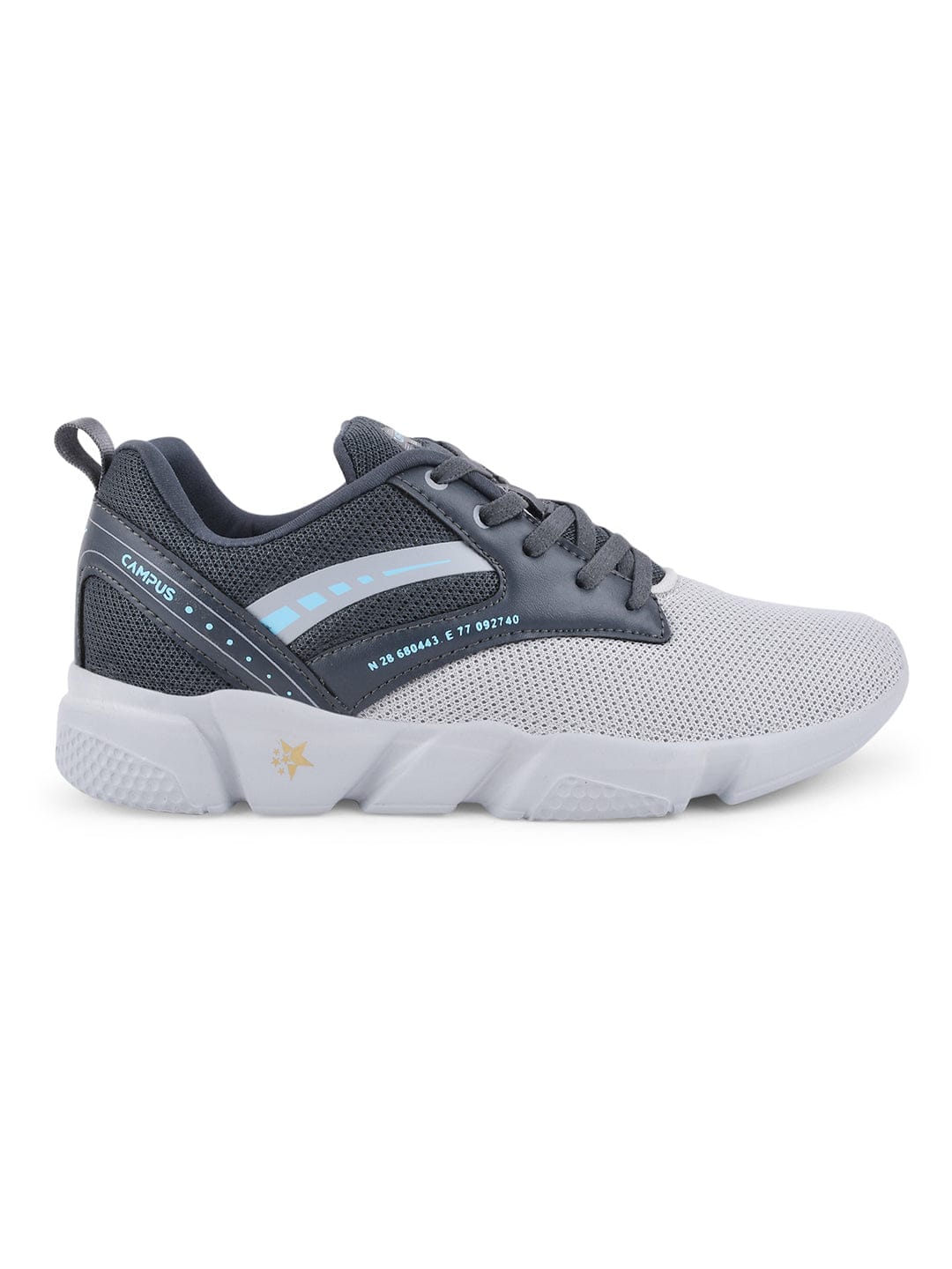 CAMP-GLAM Grey Women's Sneakers