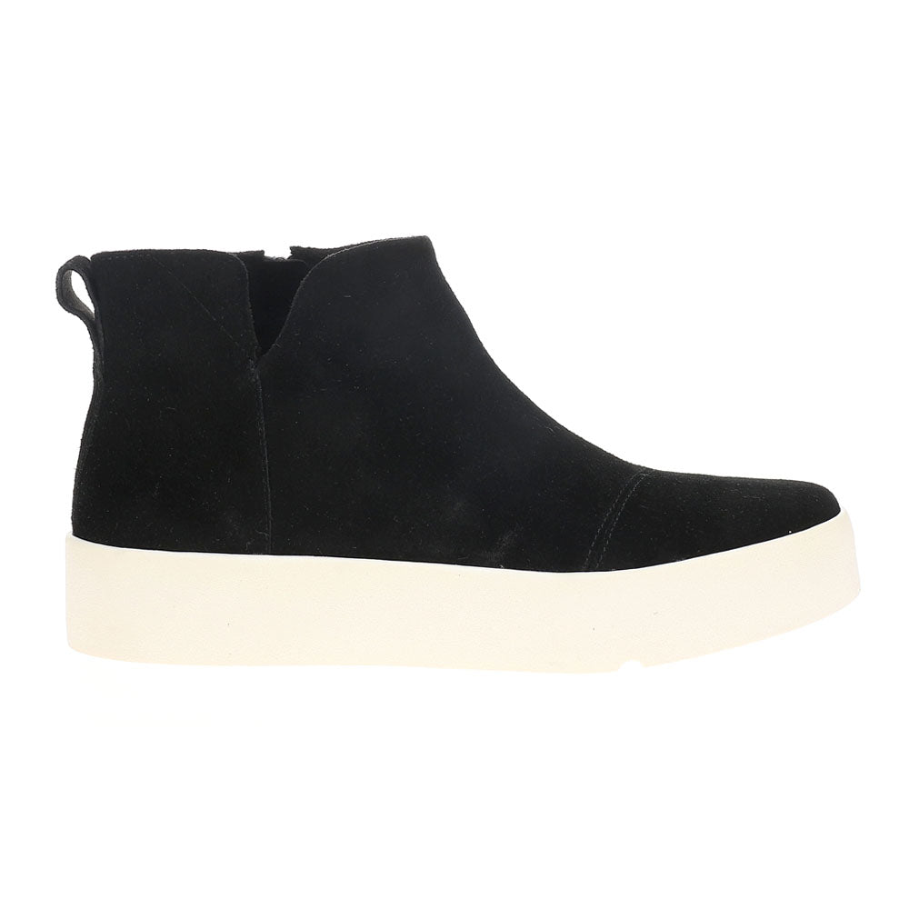 Verona Mid Suede Platform Zippered Sneakers