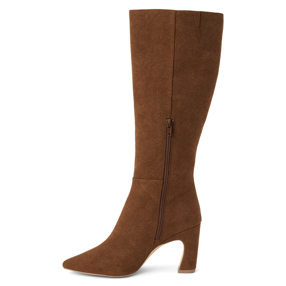 Willow Pointed Toe Zippered Boots