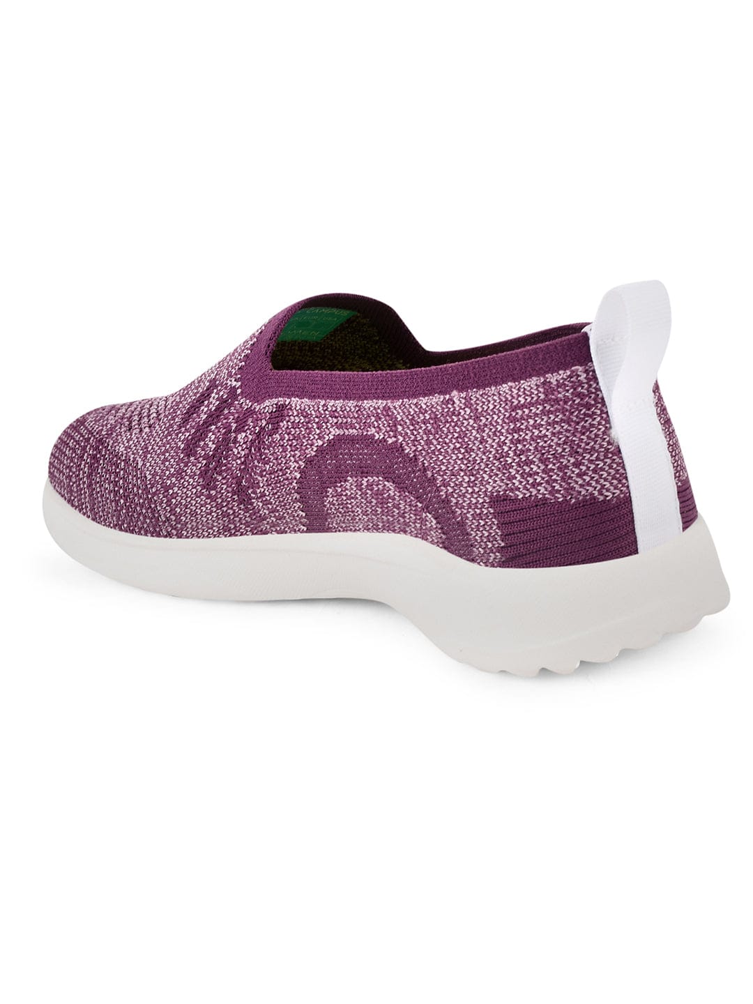 CAMP-KITE Purple Women's Slip-ons