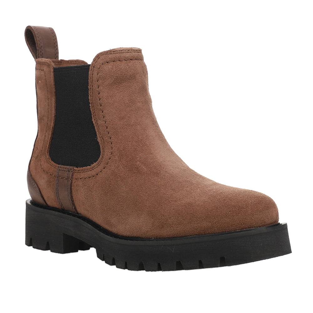 Wexford Lug Waterproof Round Toe Chelsea Booties