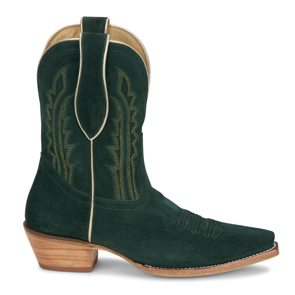 Lea Embroidered Snip Toe Cowboy Boots