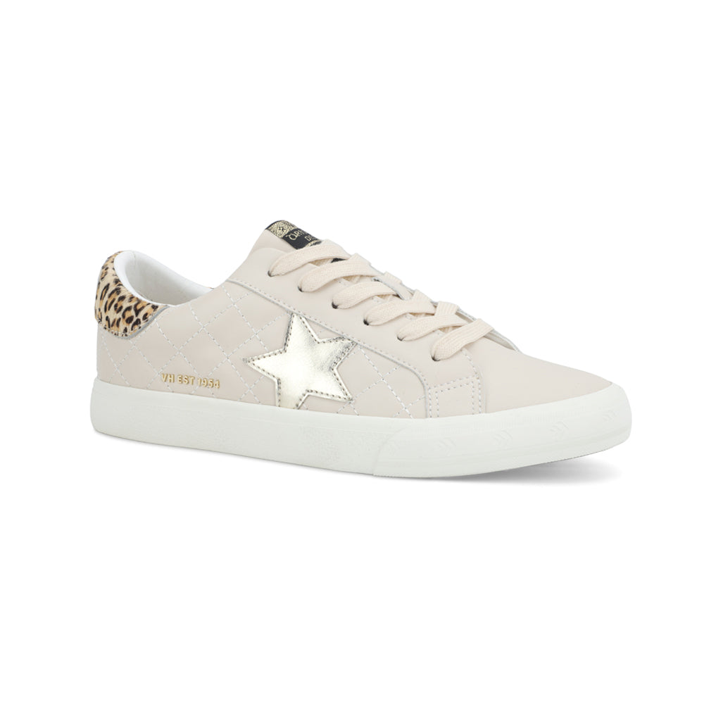 Grande Metallic Leopard Print Slip On Sneakers