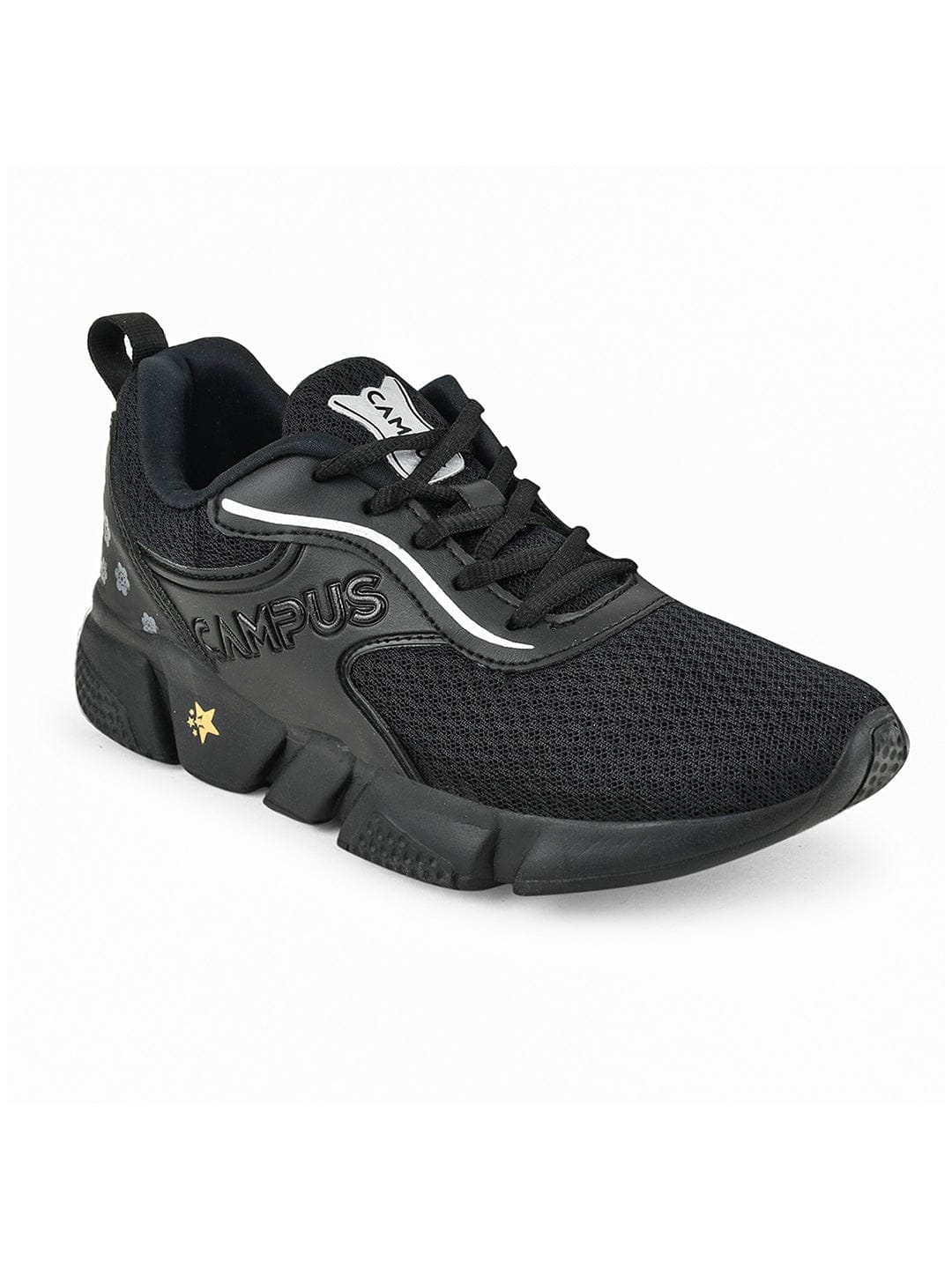 CAMP FLOR Black Women's Sneakers