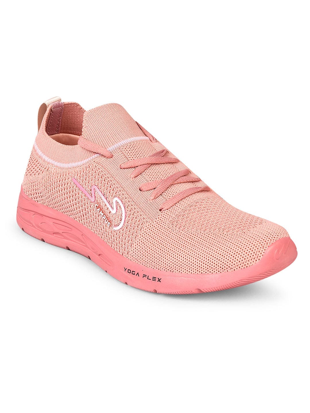 CAMP BENCY Pink Women's Walking Shoes