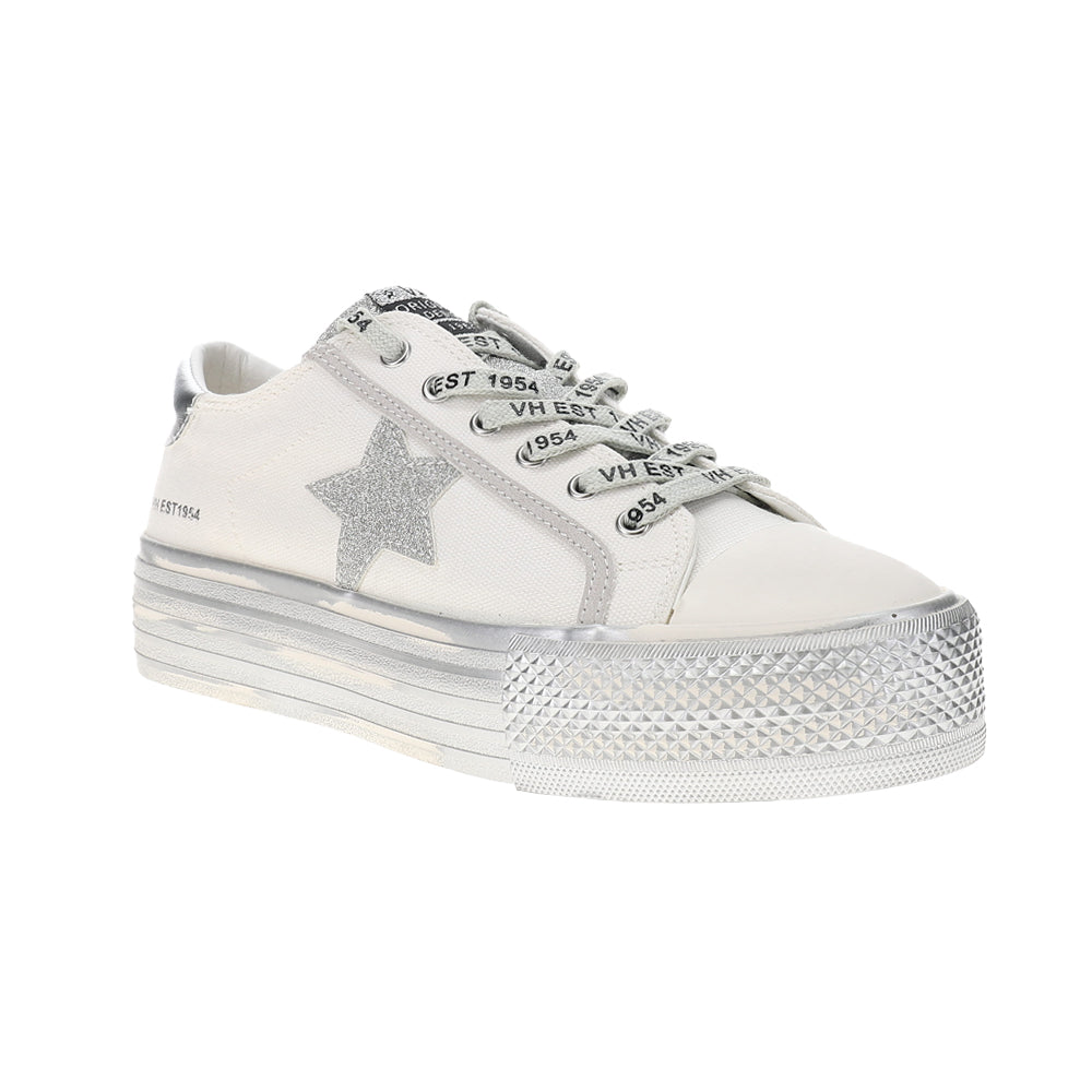 Amaze Metallic Lace Up Sneakers