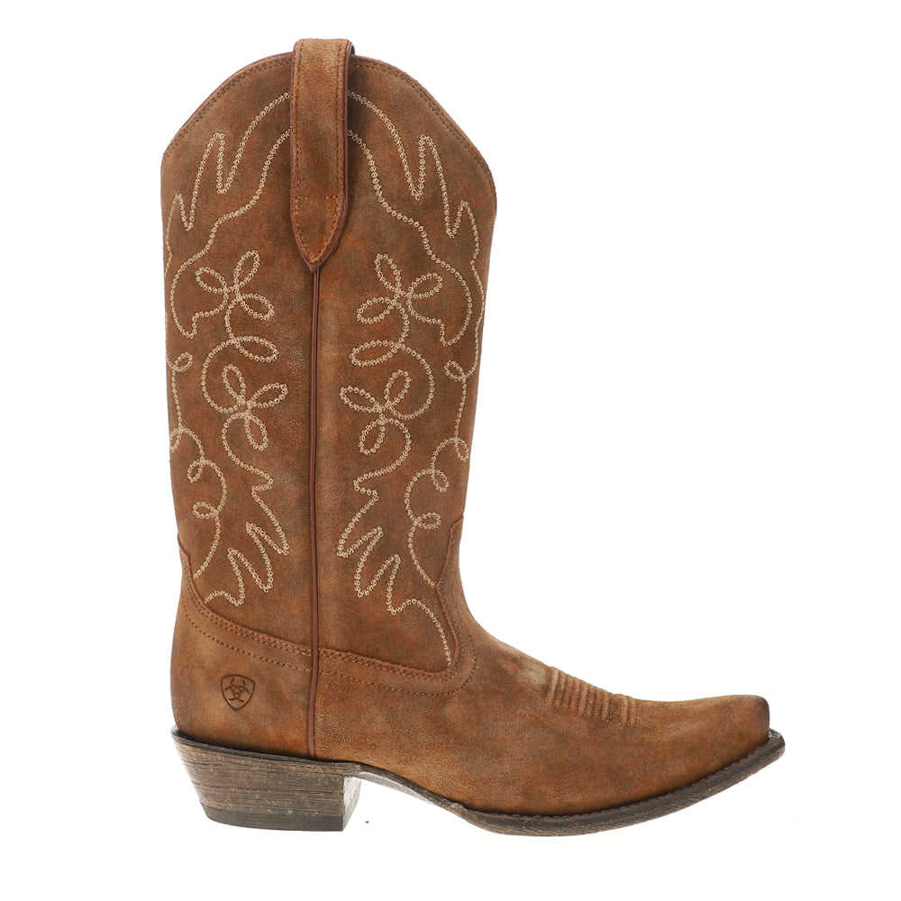 Jukebox Embroidered Snip Toe Cowboy Boots