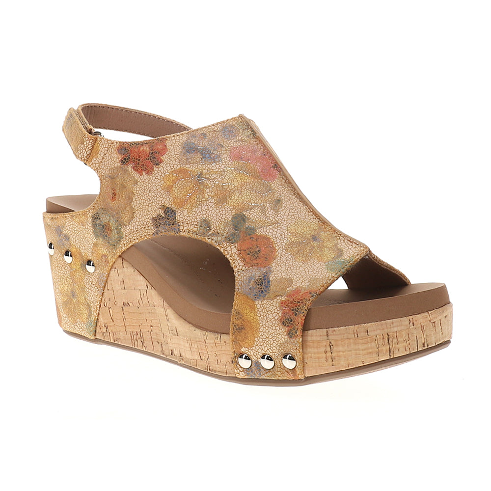 Carley Studded Wedge Sandals