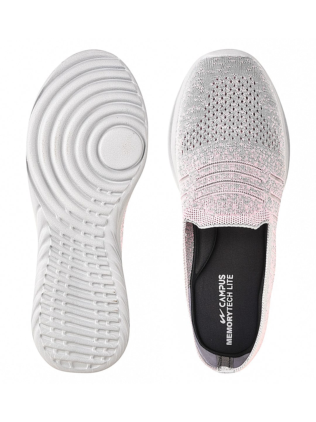 DIVA Grey Women's Slip-ons