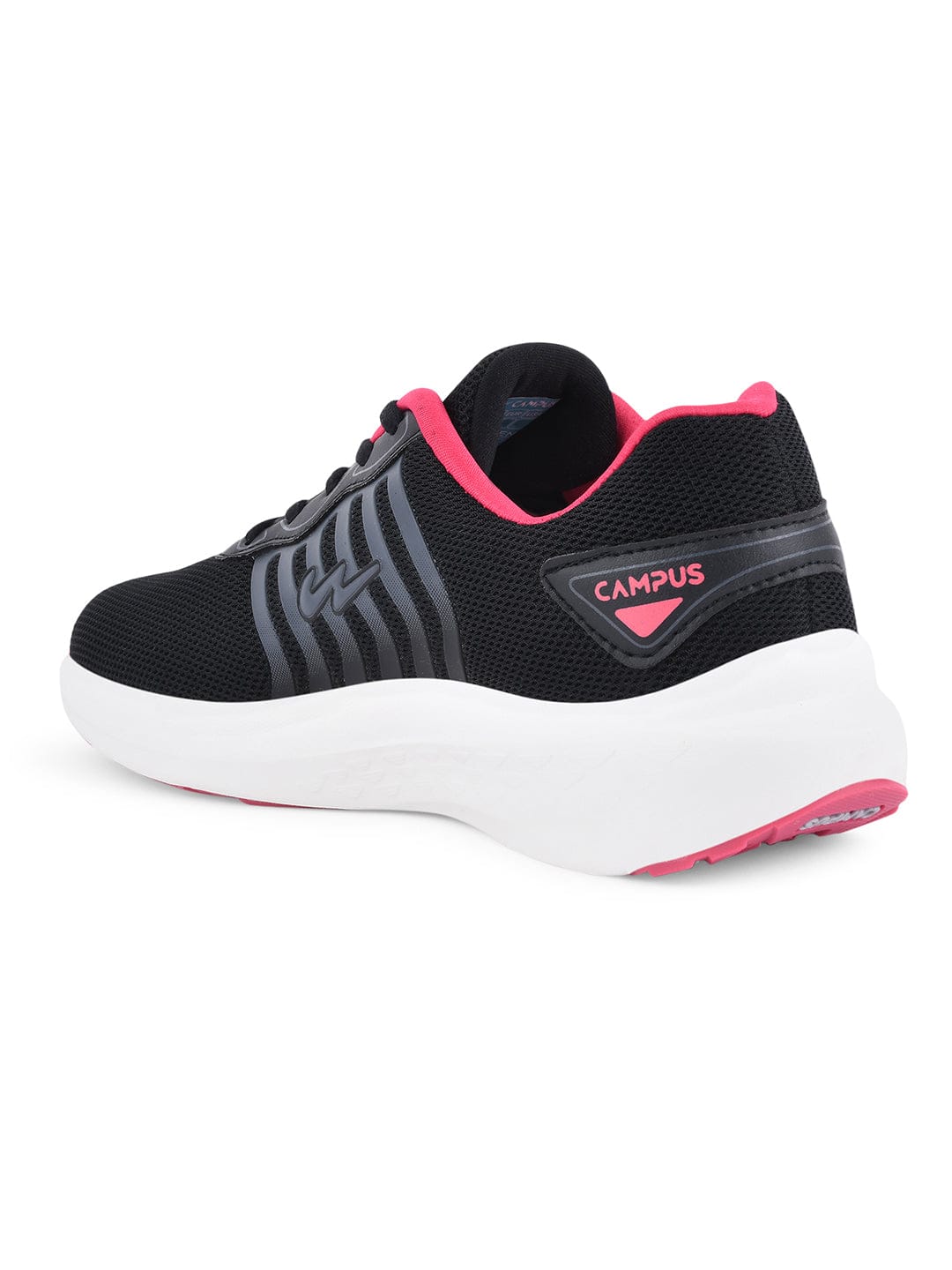 CAMP-NAAZ Black Women's Running Shoes