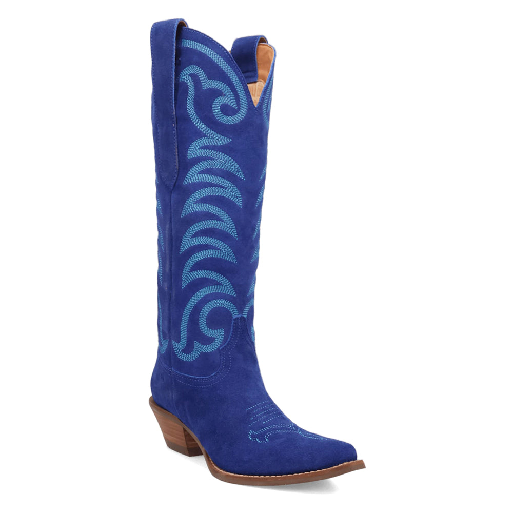 Movin' On Embroidered Snip Toe Cowboy Boots