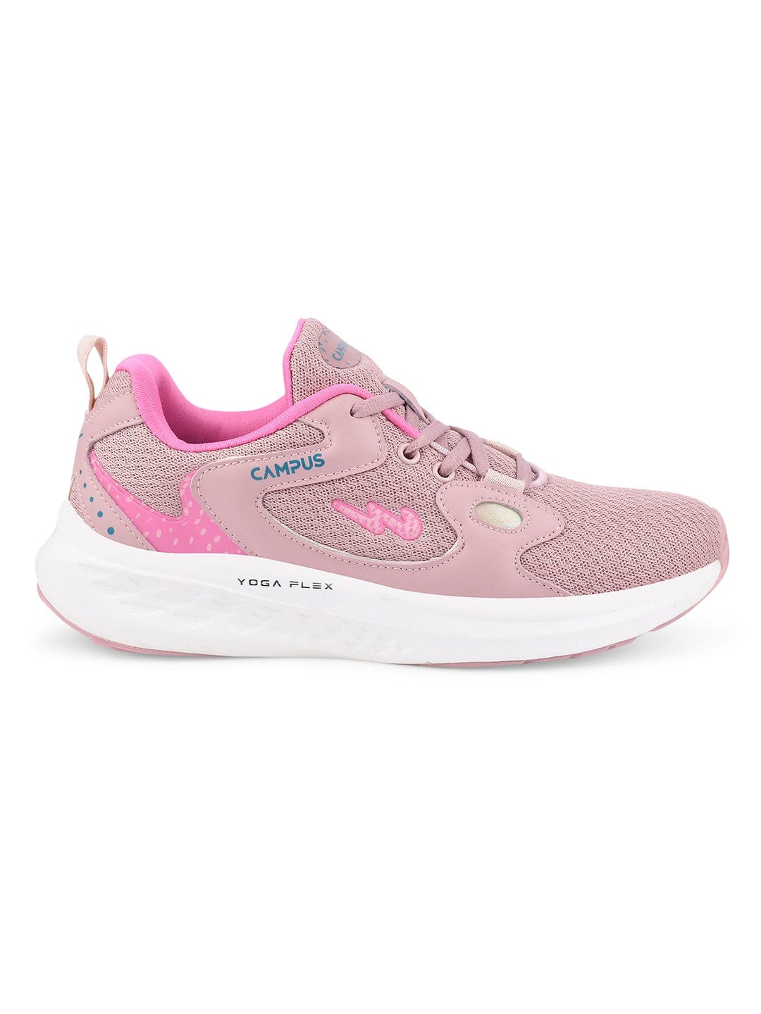 CAMP-GLITTER Pink Women's Sneakers