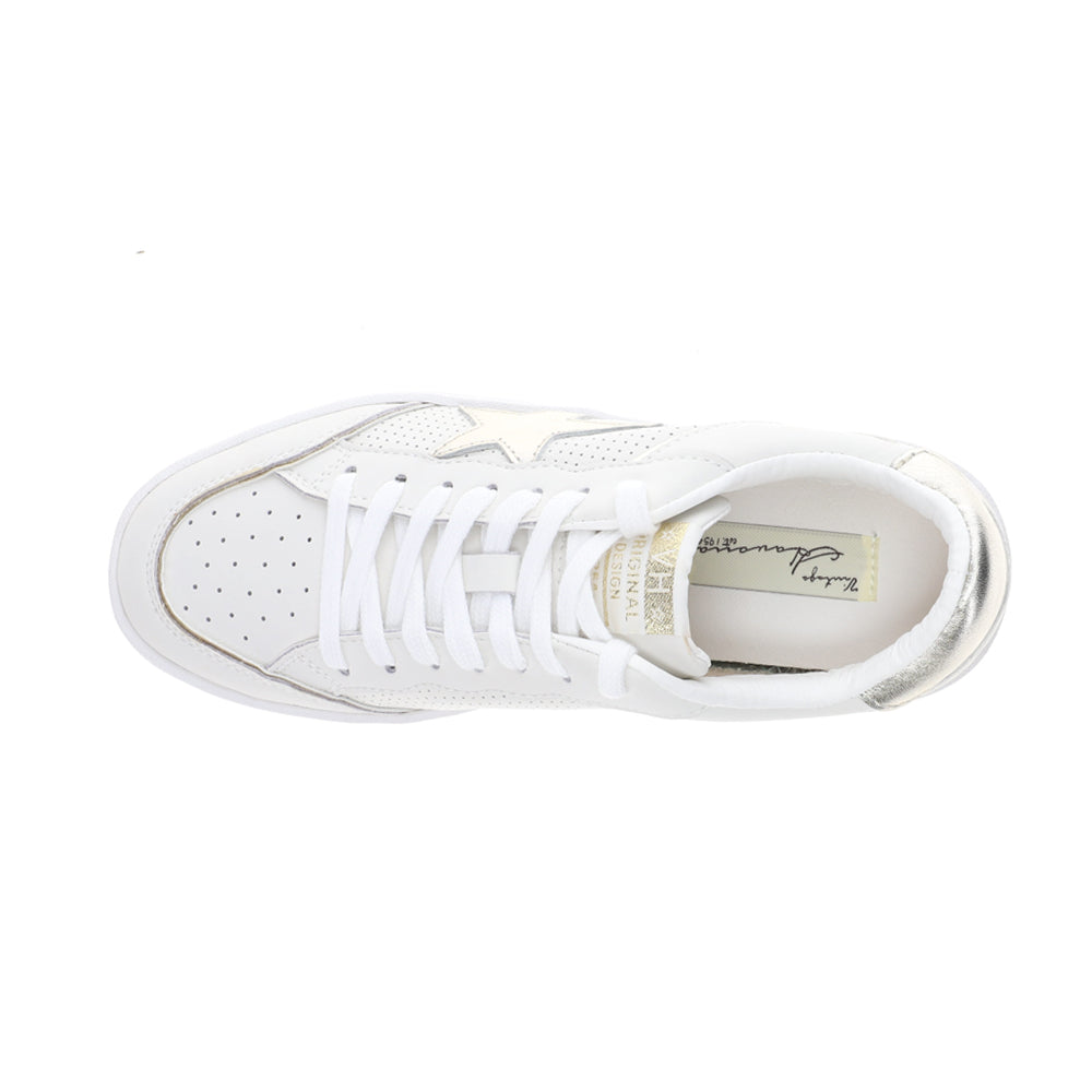 Delma 1 Metallic Perforated Slip On Sneakers