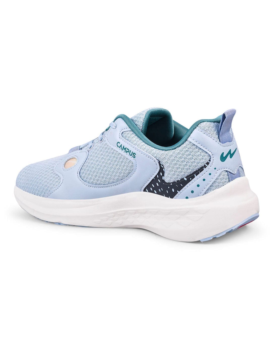 CAMP-GLITTER Blue Women's Sneakers