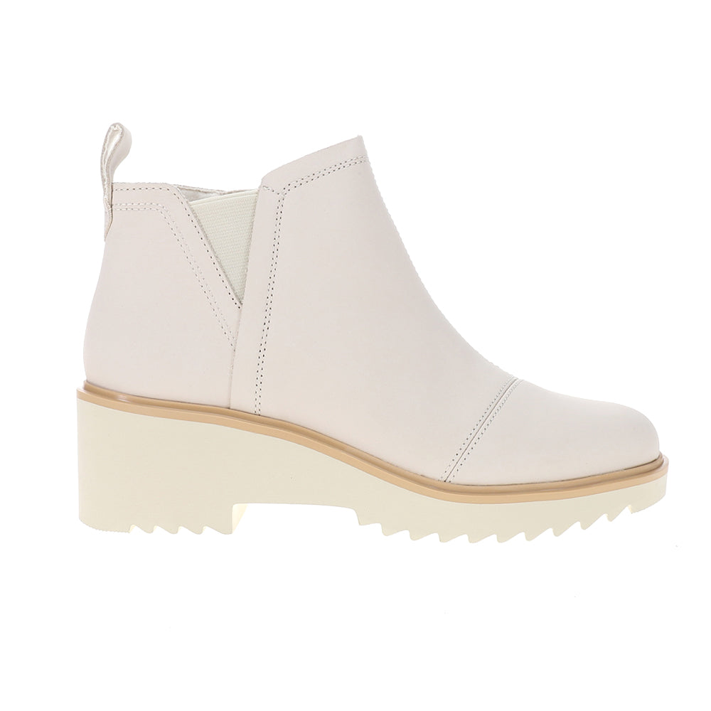 Maude Round Toe Wedge Chelsea Booties