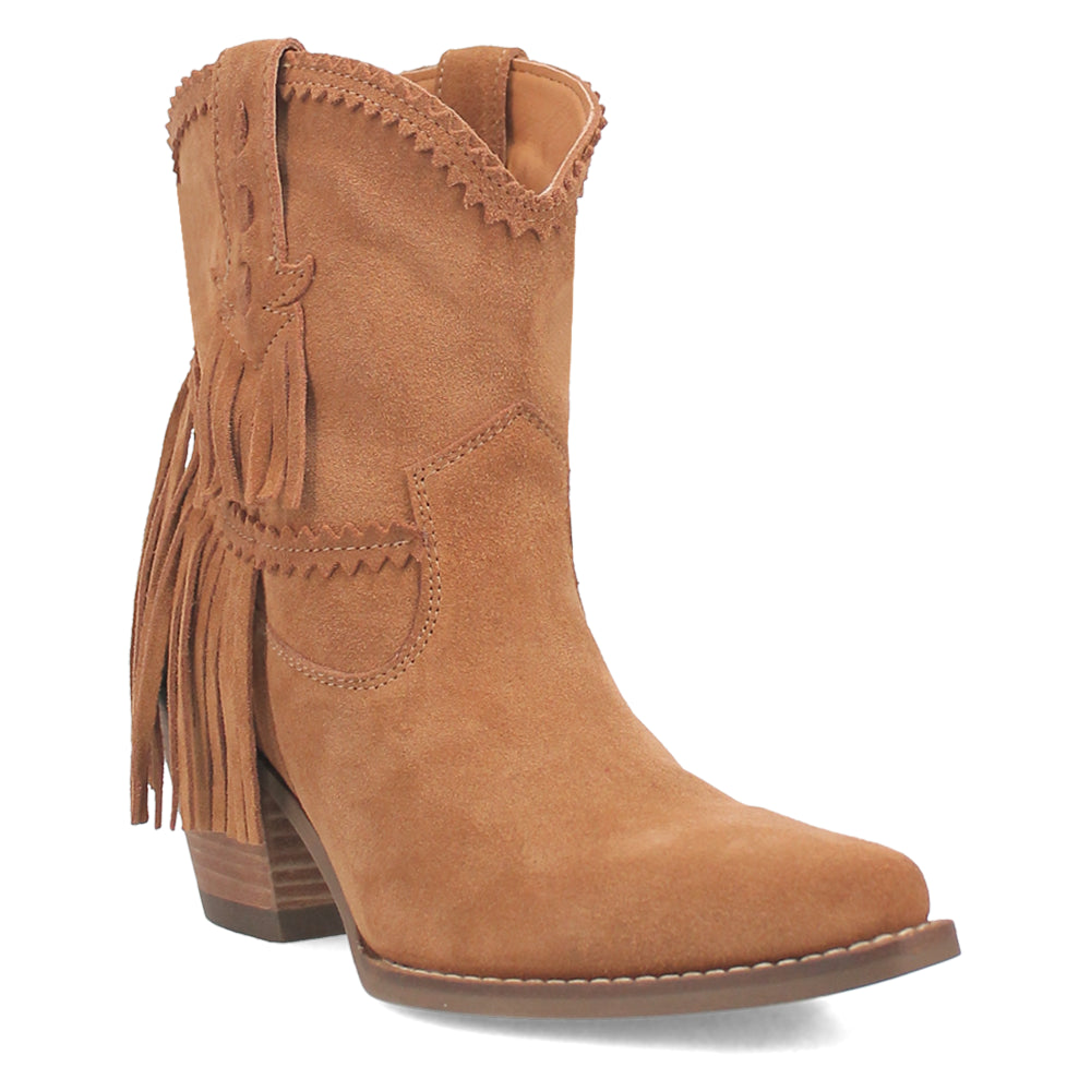 Fandango Fringe Snip Toe Cowboy Booties