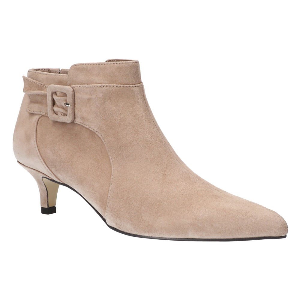 Bindi Pointed Toe Zippered Booties