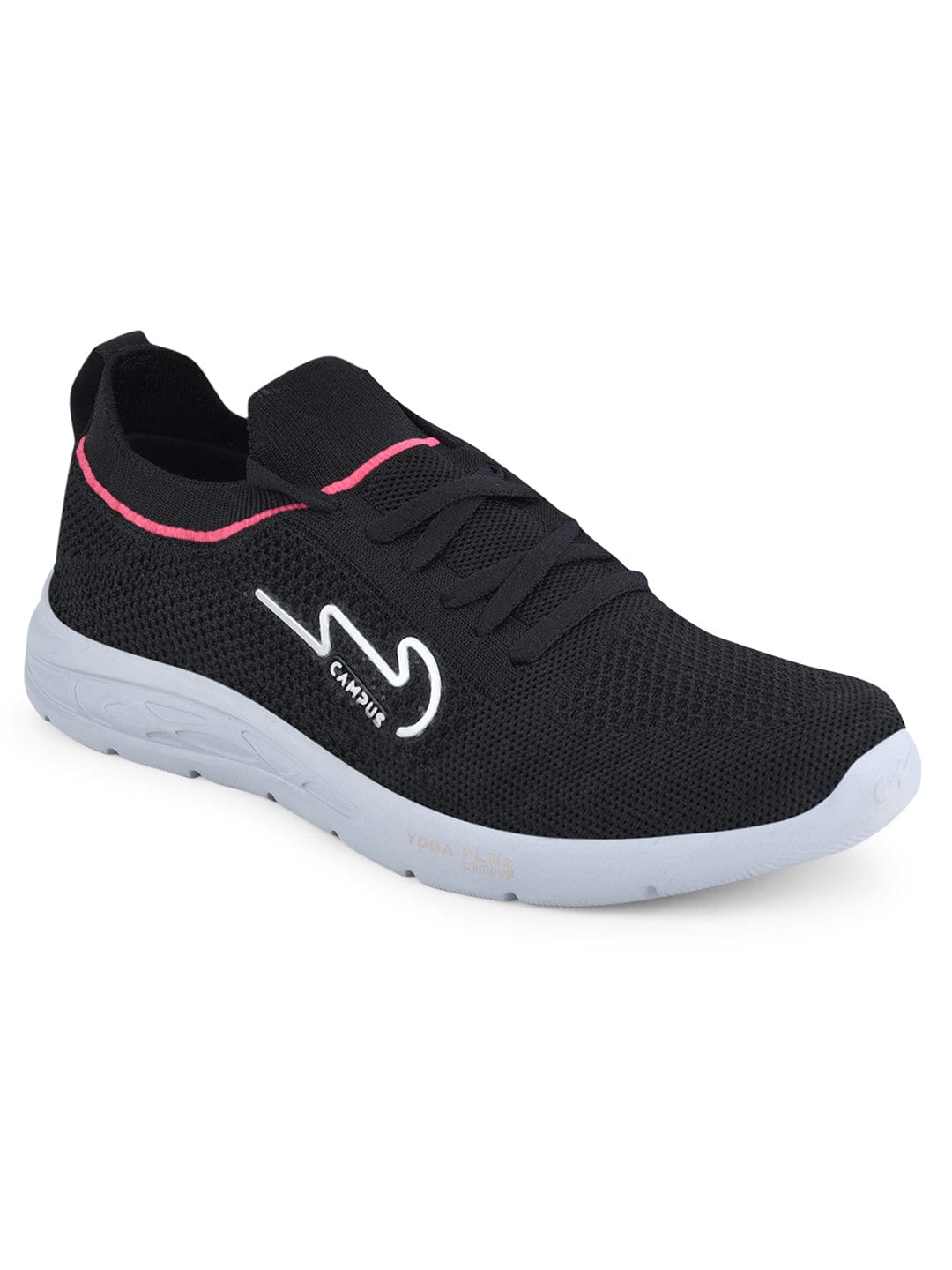 CAMP BENCY Black Women's Walking Shoes