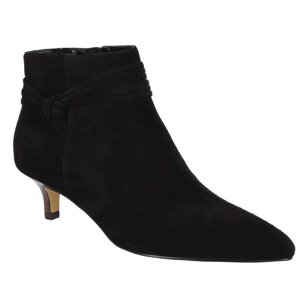 Jani Pointed Toe Zippered Booties