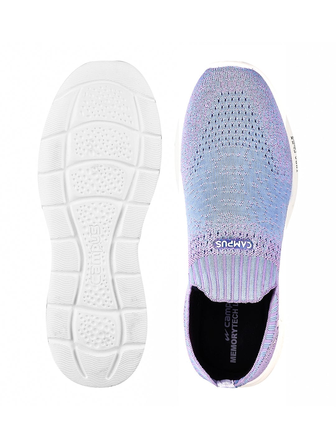 CAMP-SPINDA Purple Women's Slip-ons