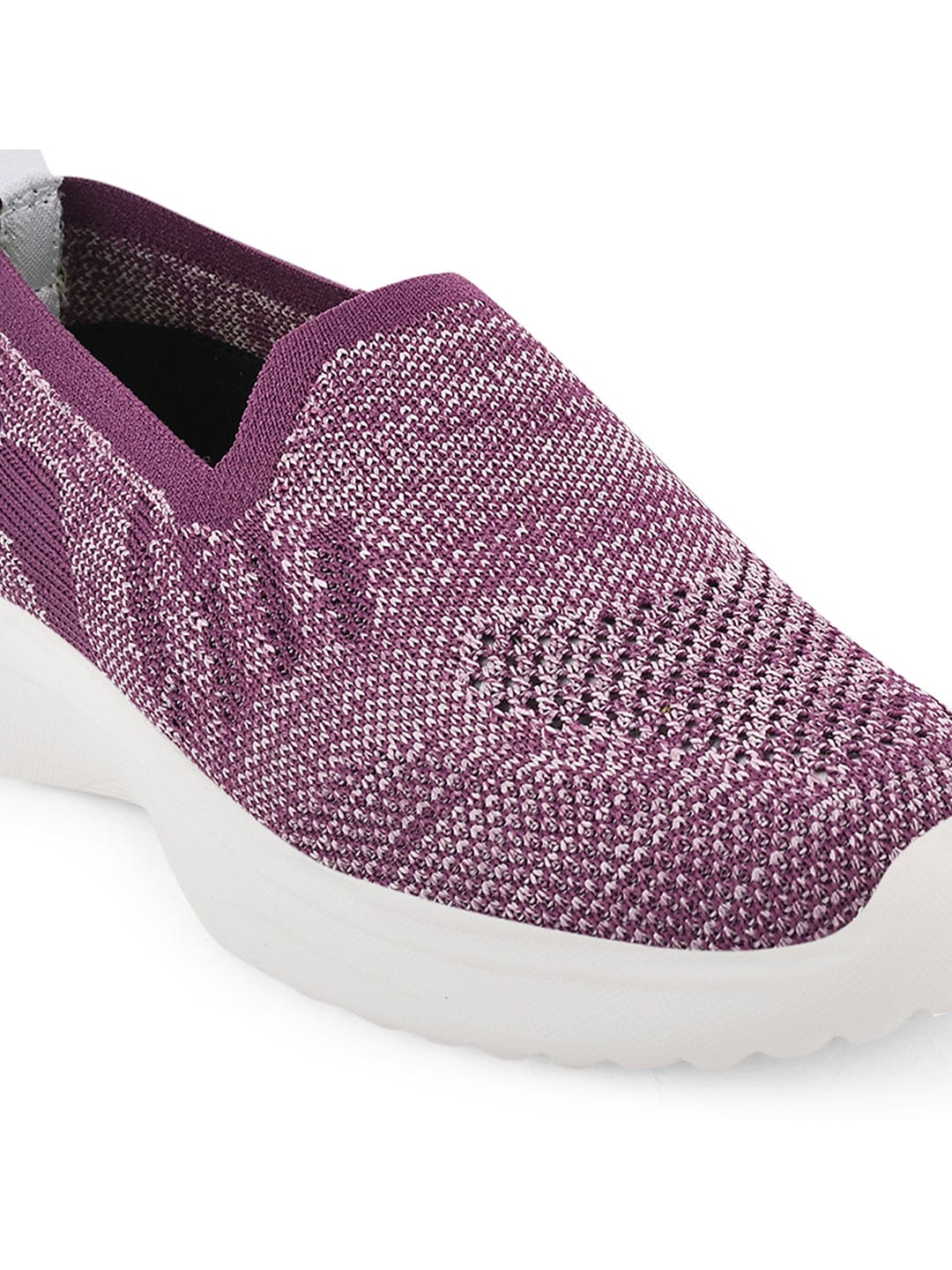 CAMP-KITE Purple Women's Slip-ons