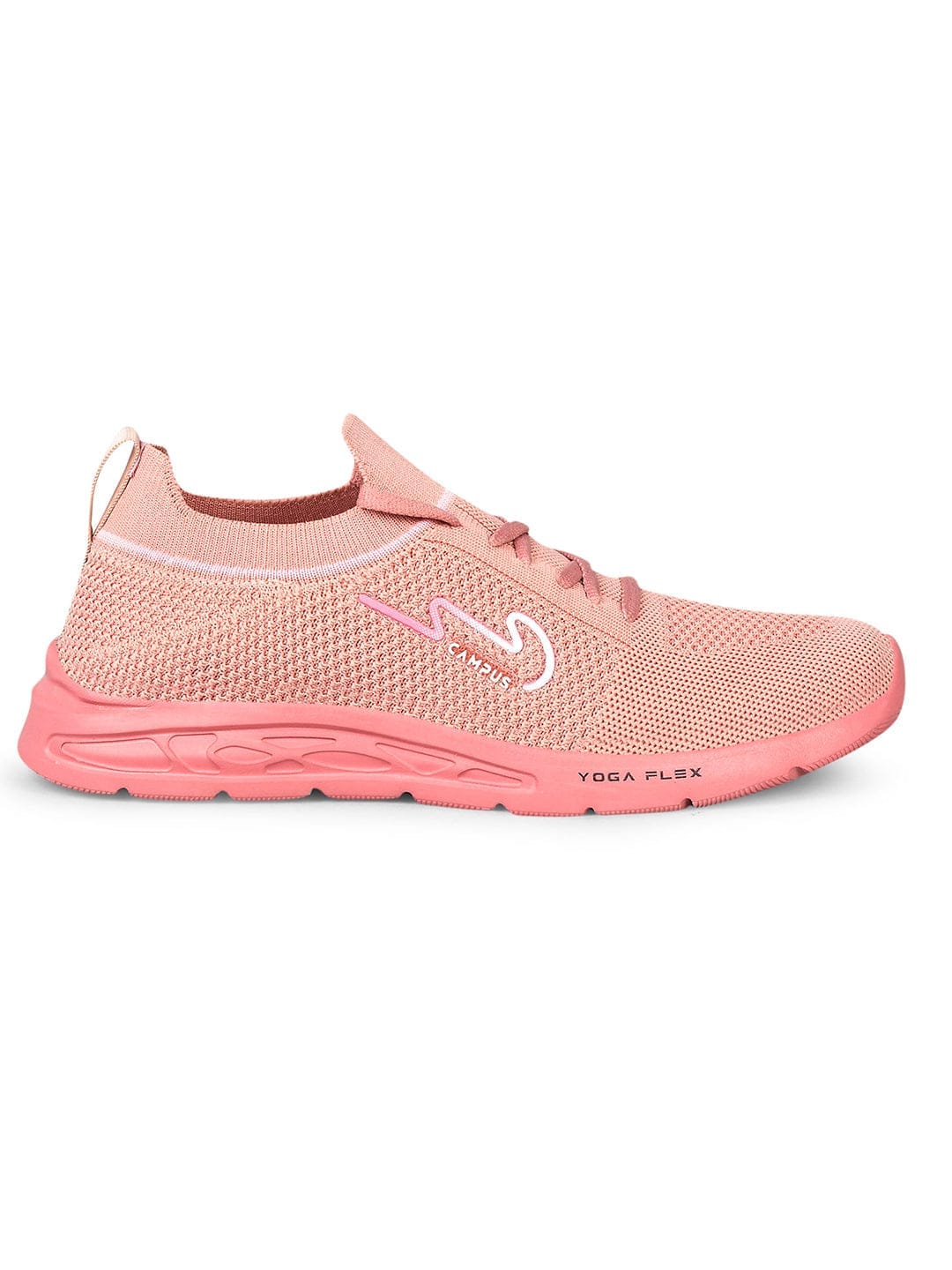 CAMP BENCY Pink Women's Walking Shoes