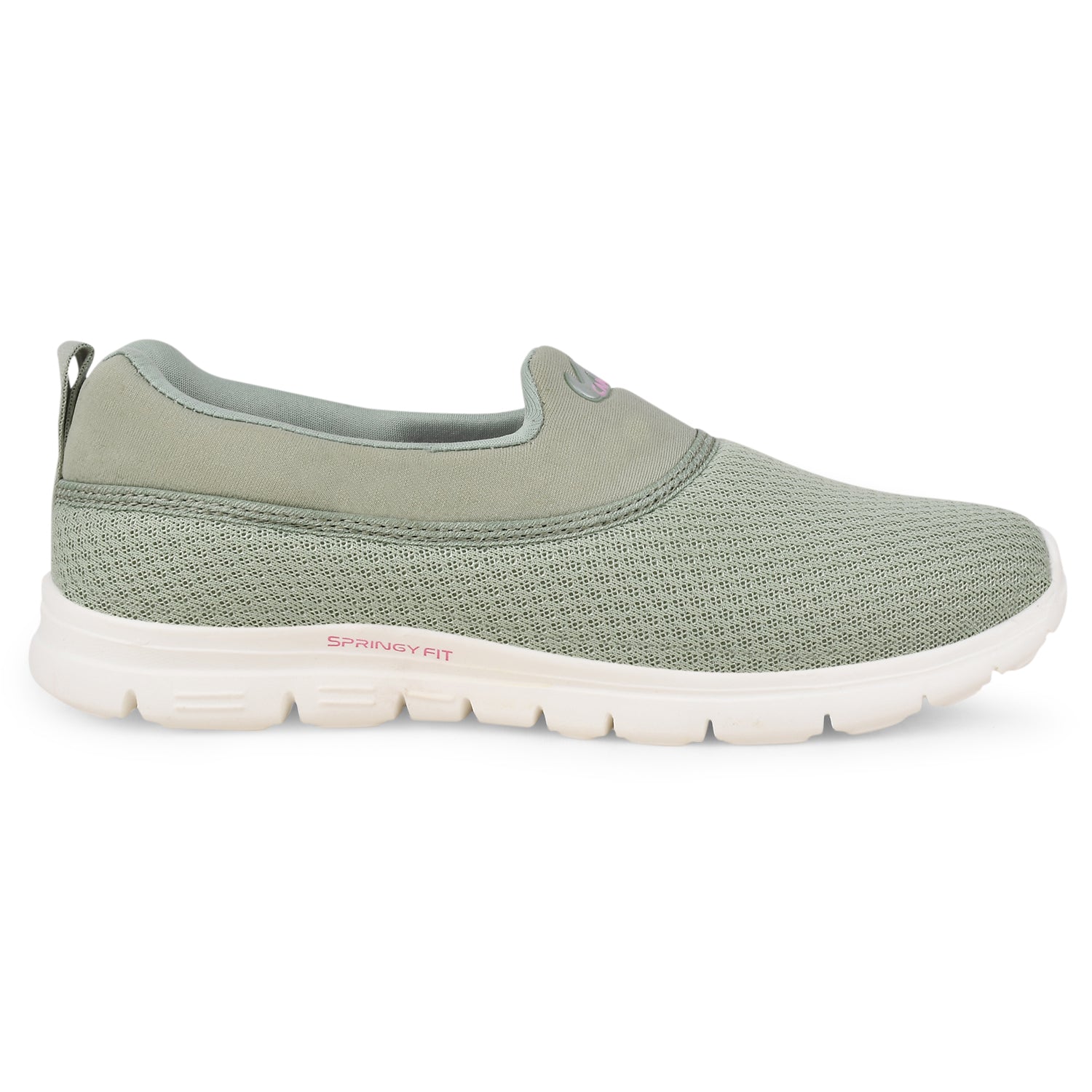 SILICO Green Women's Slip-ons