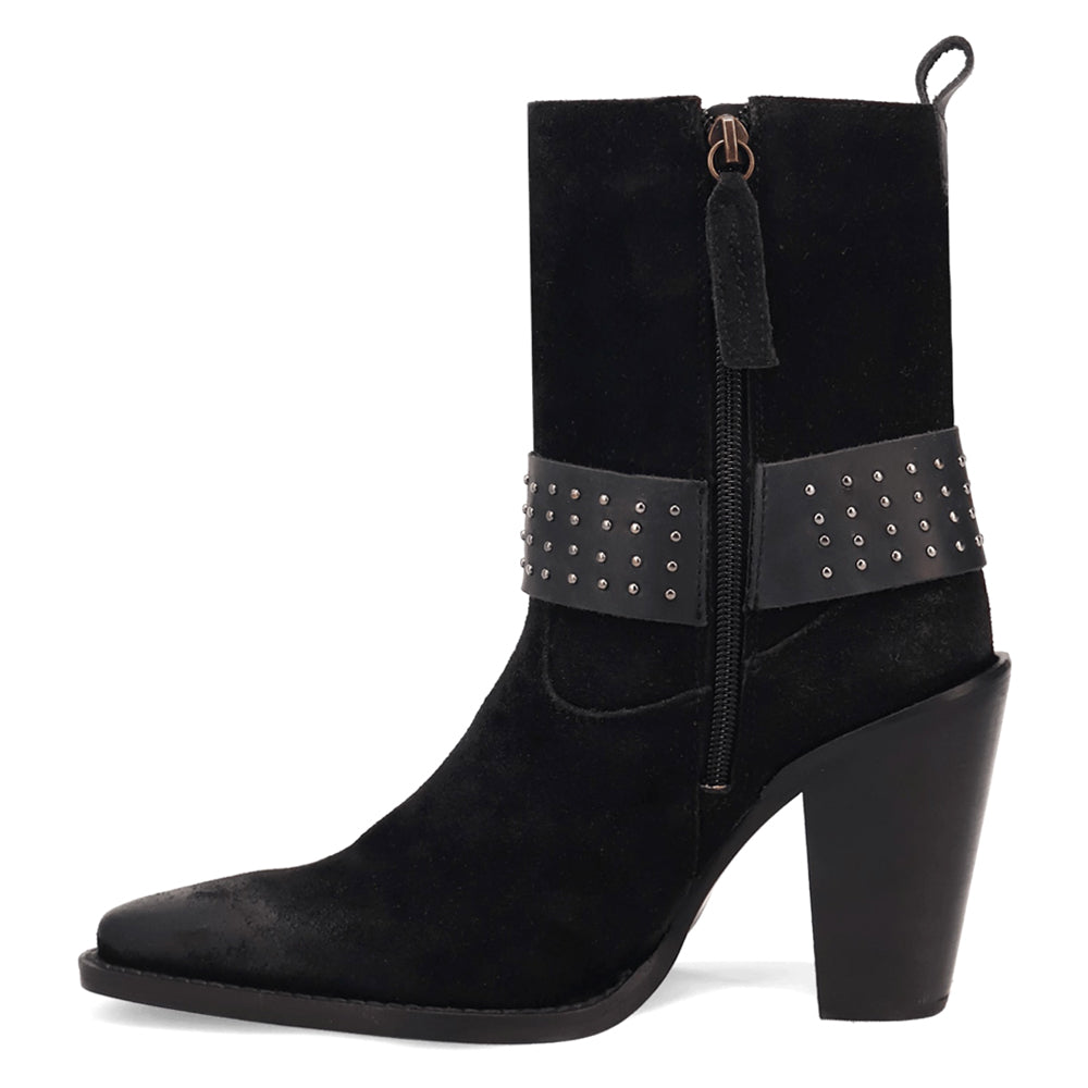 Songbird Studded Snip Toe Cowboy Booties