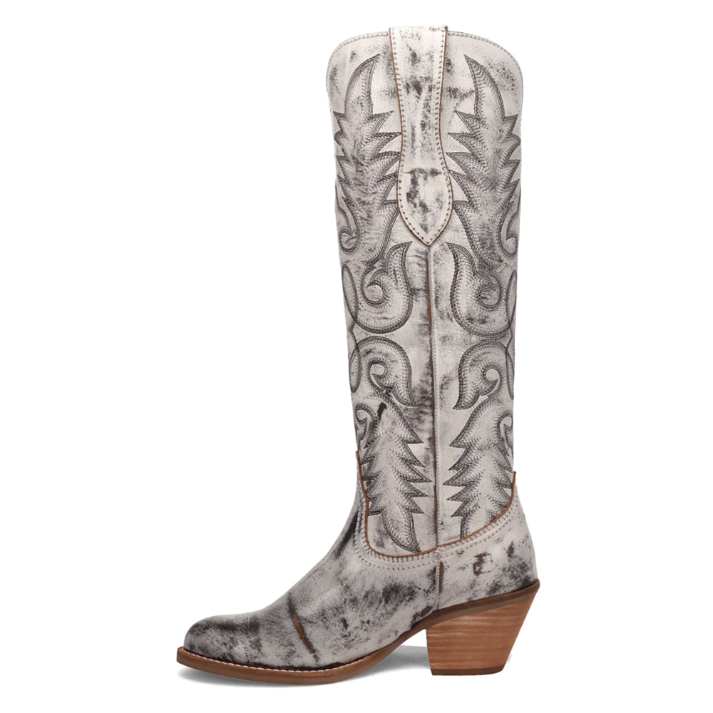 Faded Love Embroidered Round Toe Cowboy Boots