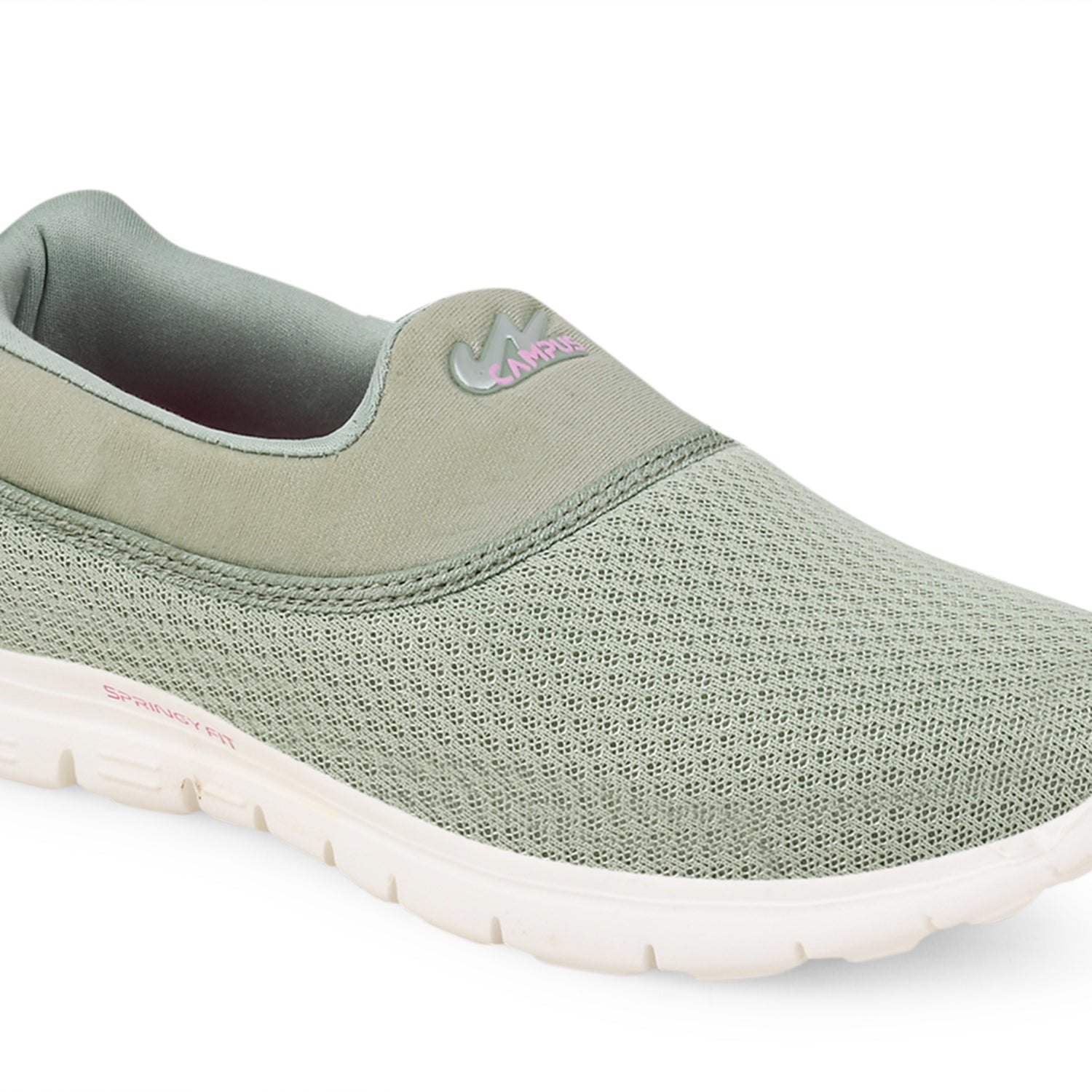 SILICO Green Women's Slip-ons