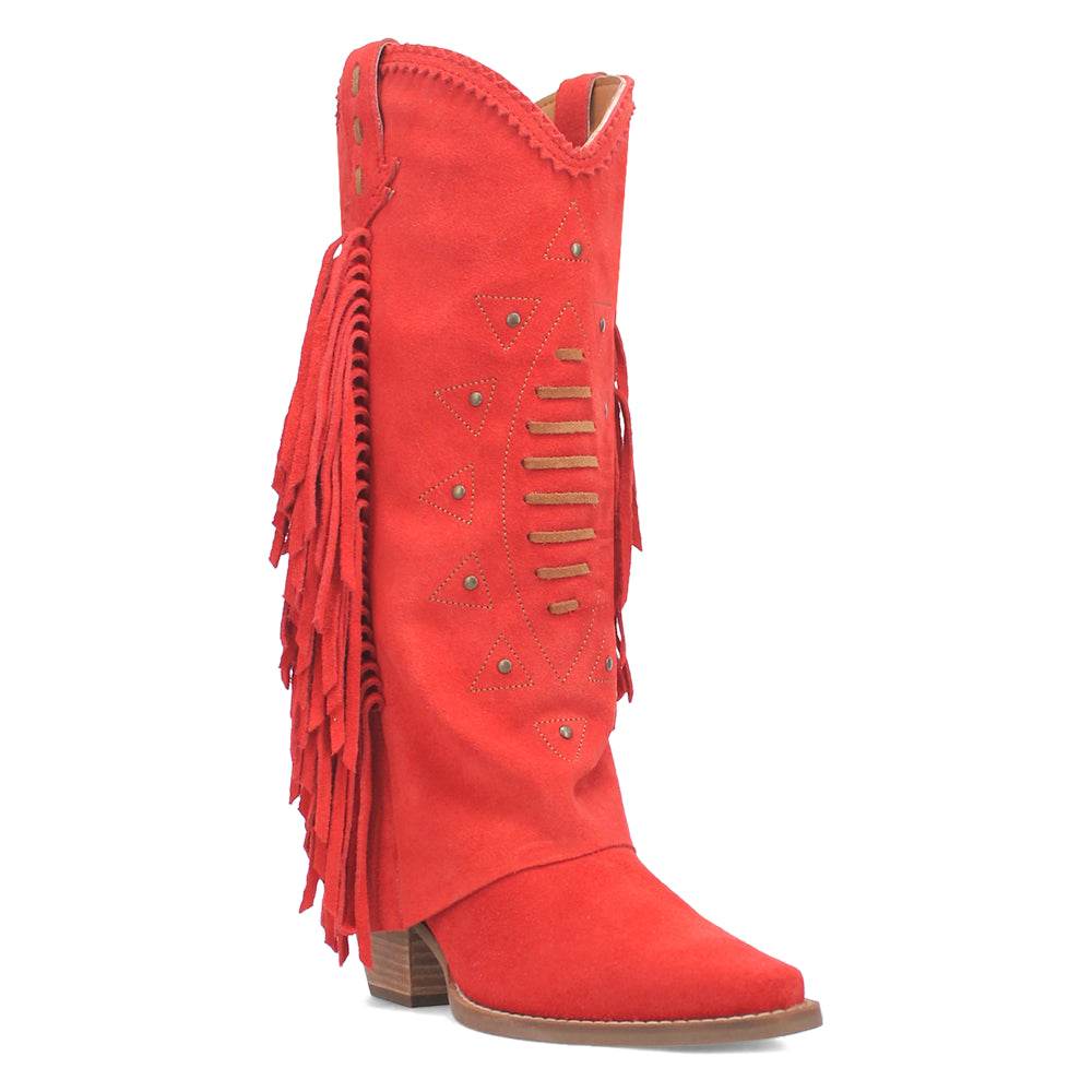 Spirit Trail Studded Snip Toe Cowboy Boots