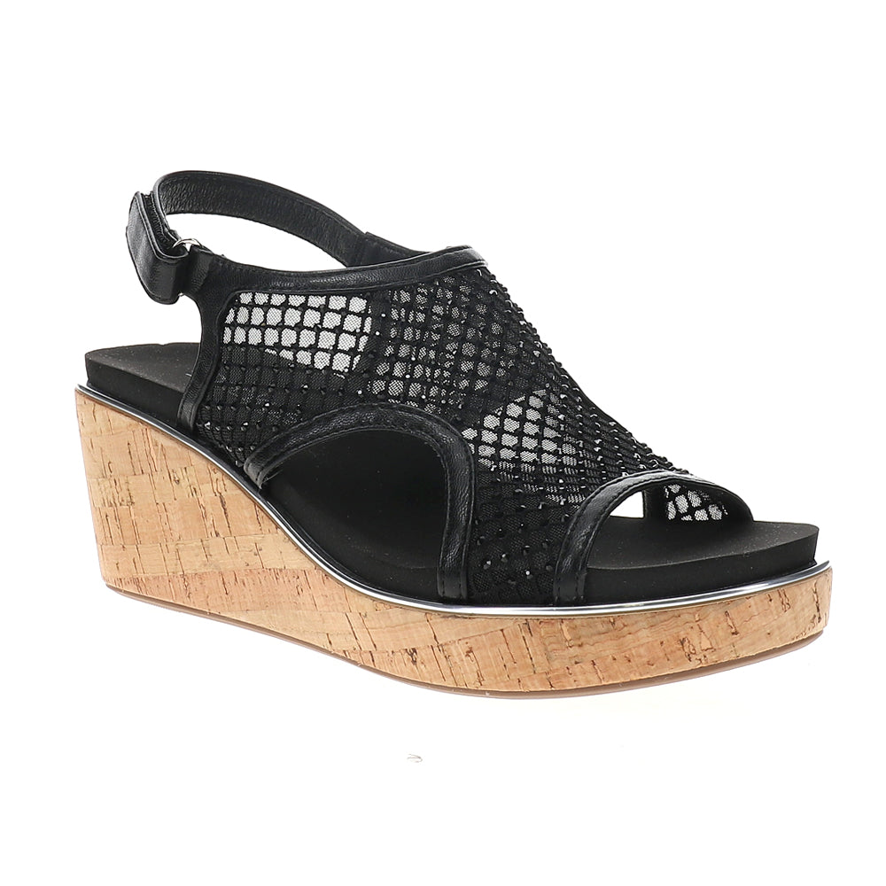 Carley Studded Wedge Sandals