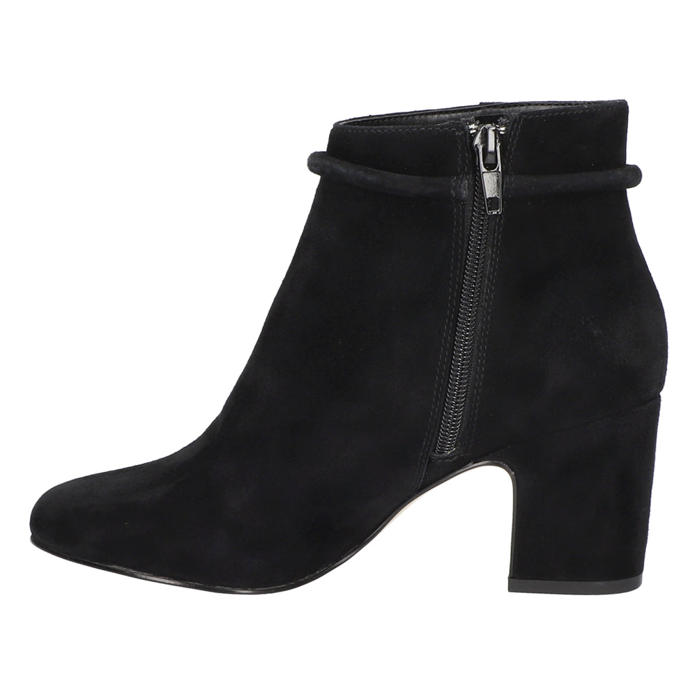 Diaz Round Toe Zippered Booties