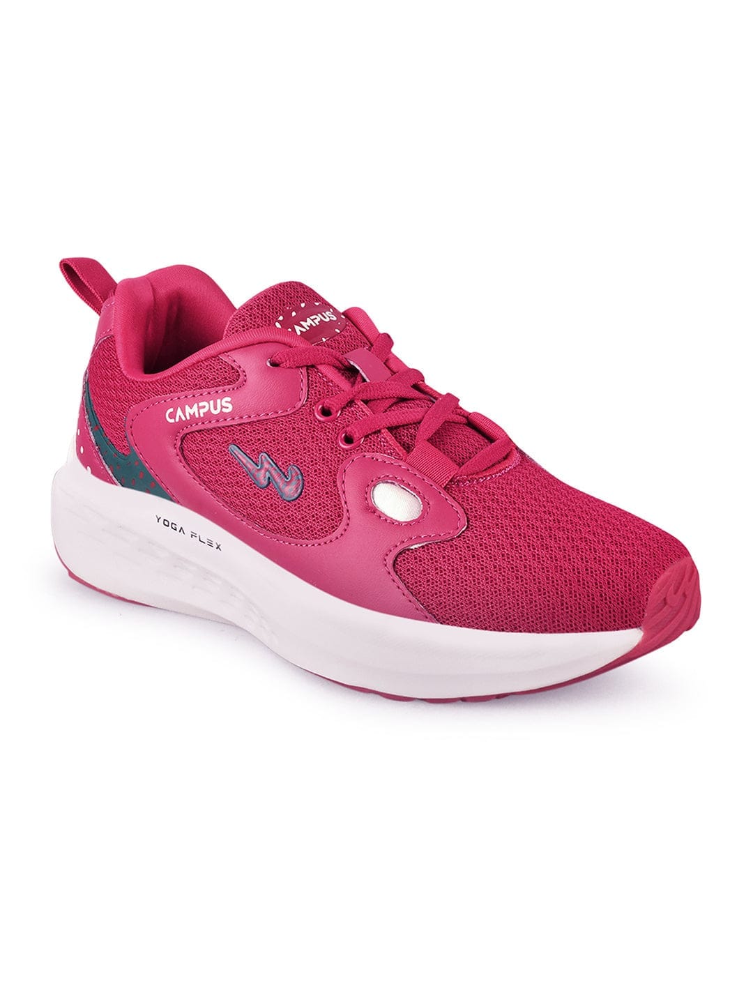 CAMP-GLITTER Red Women's Sneakers