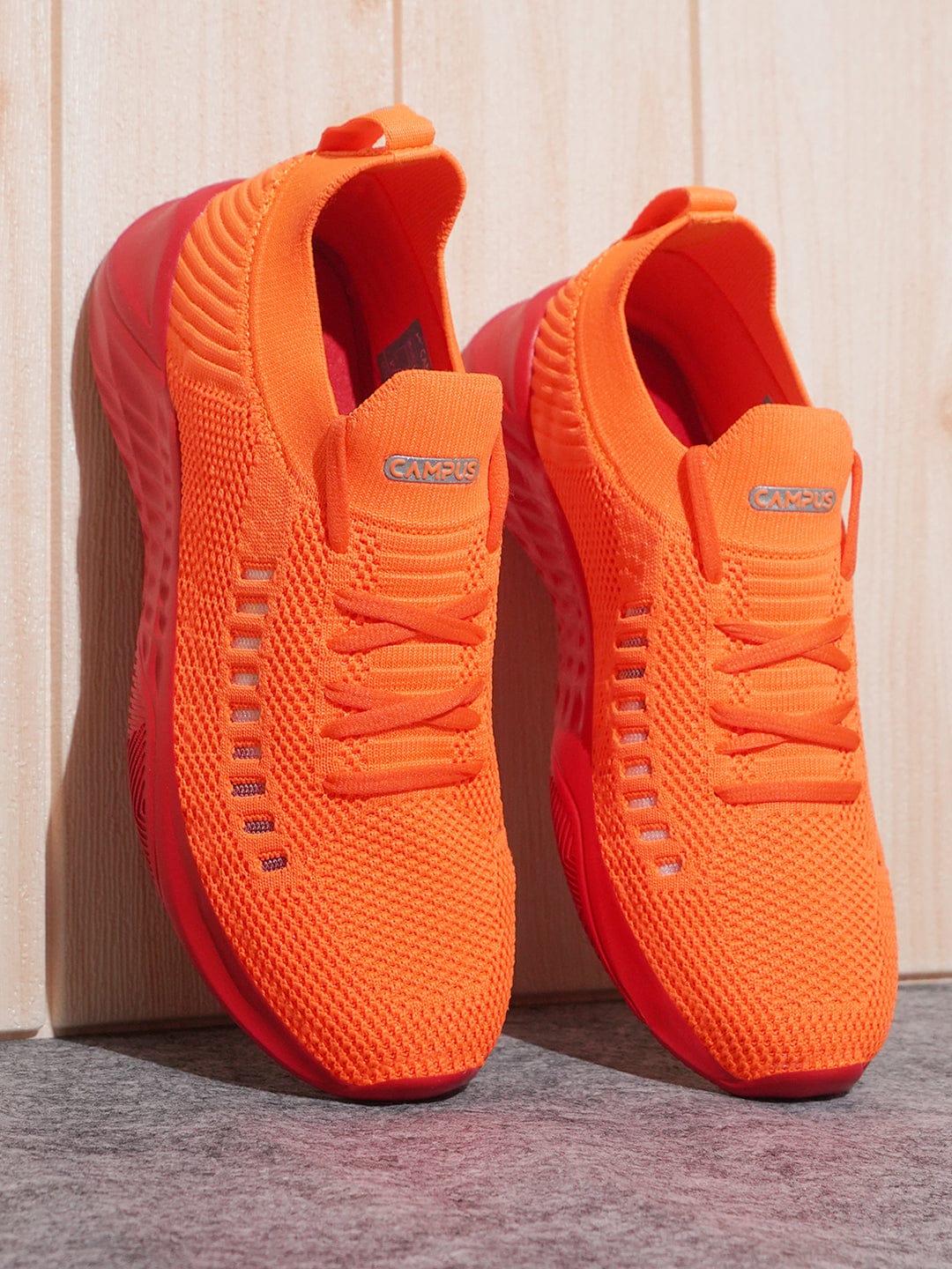 CAMP-FLEEK Orange Women's Running Shoes