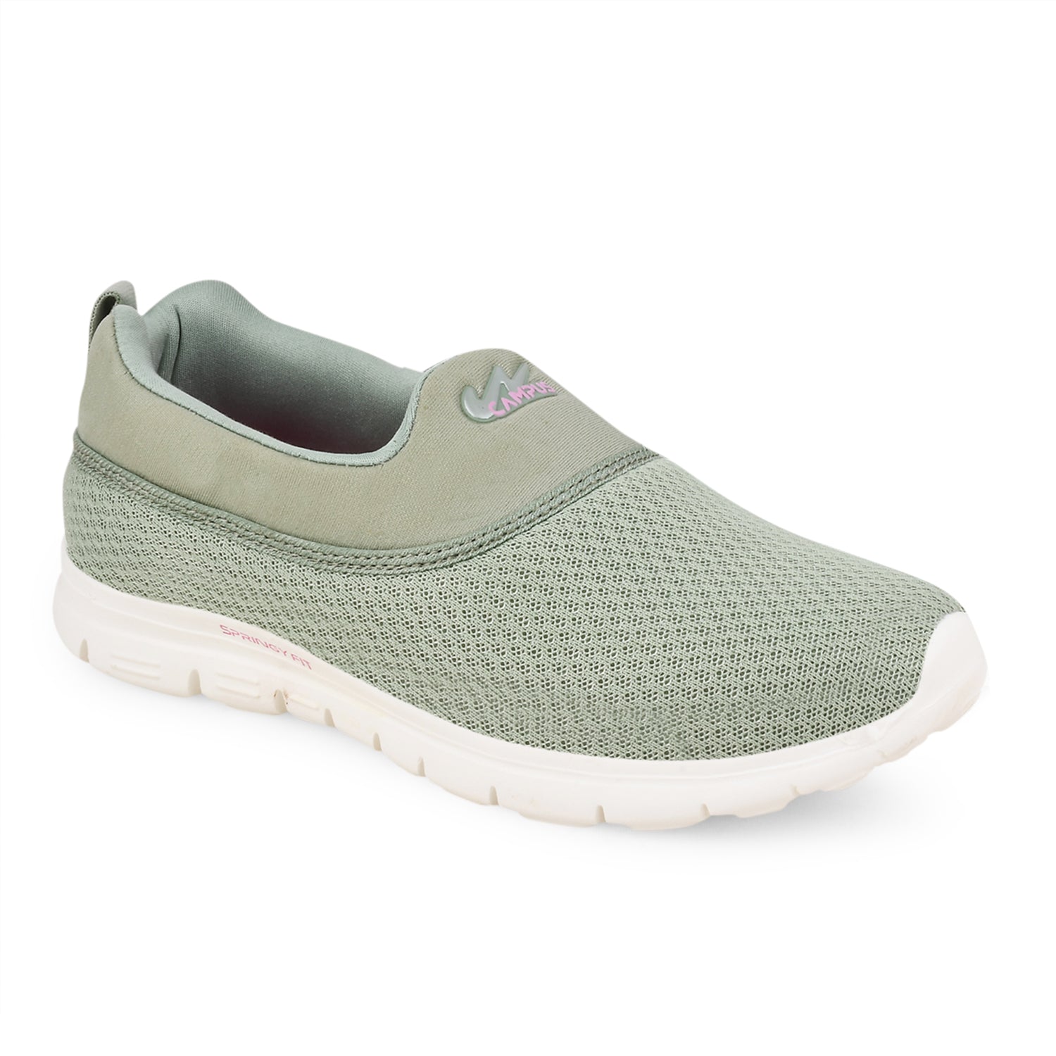 SILICO Green Women's Slip-ons