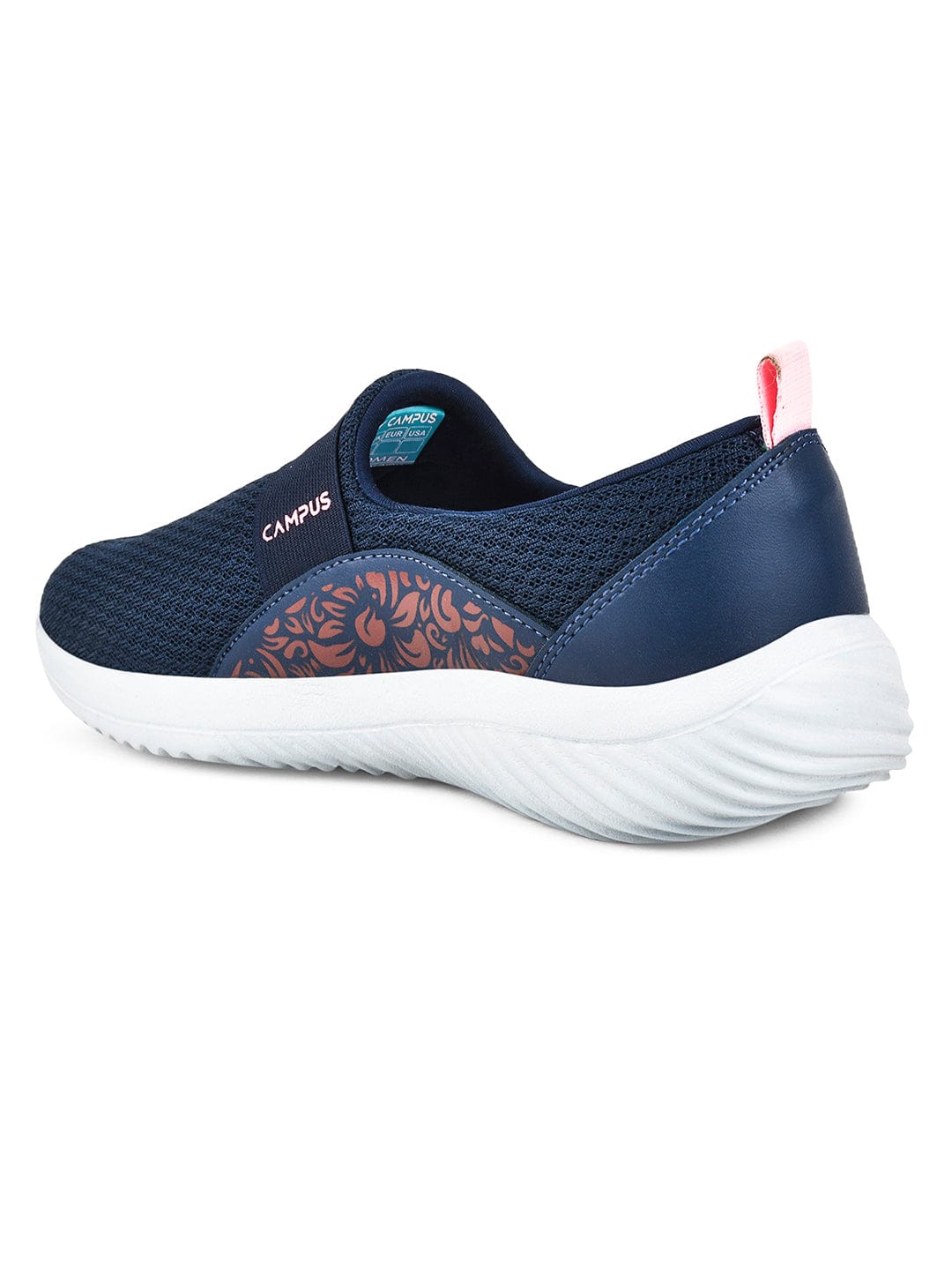 CAMP ELOY Navy Women's Slip-ons